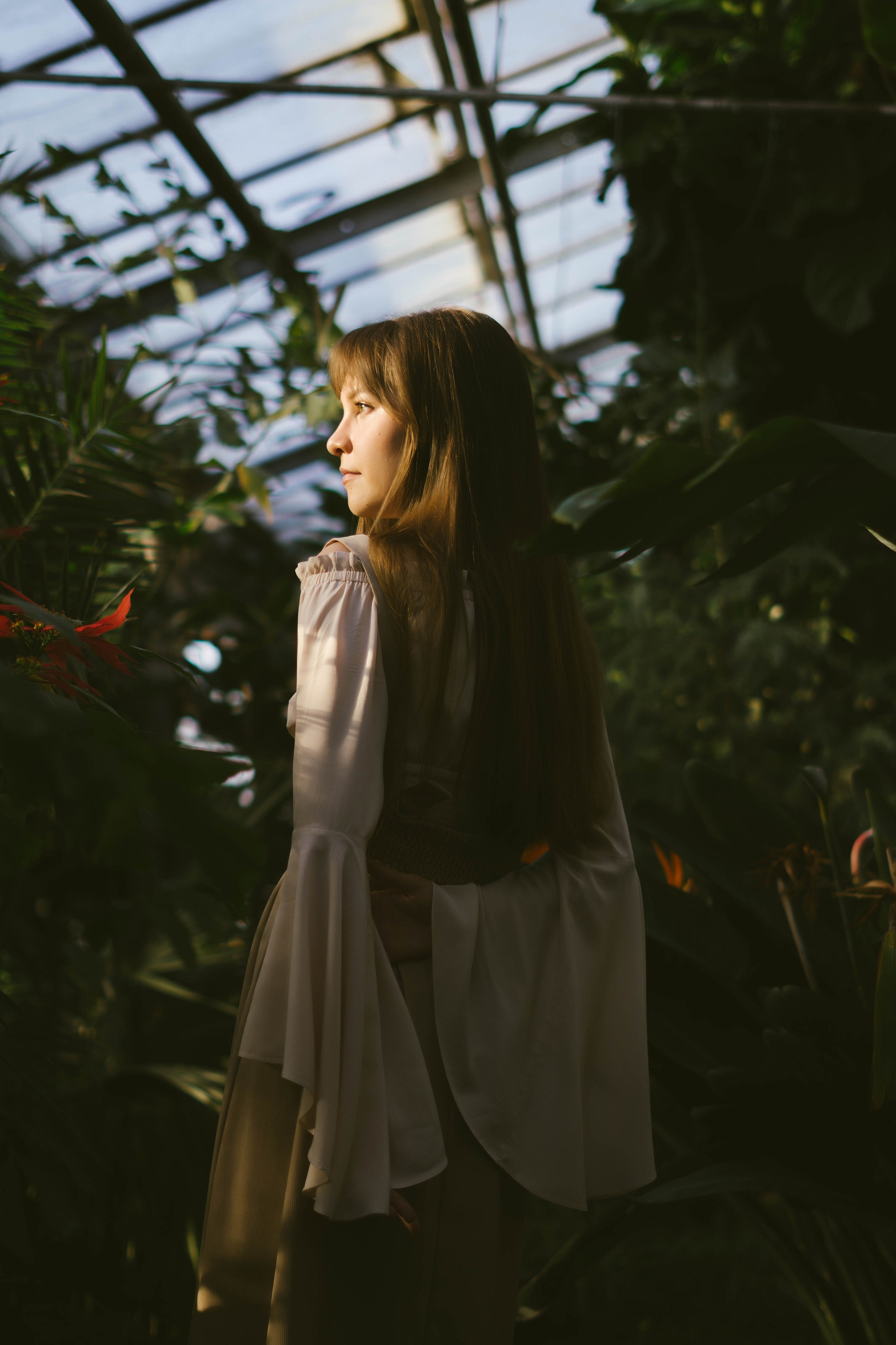 Съёмка в оранжерее. Фотограф в Липецке и Москве Рыкова Юлия