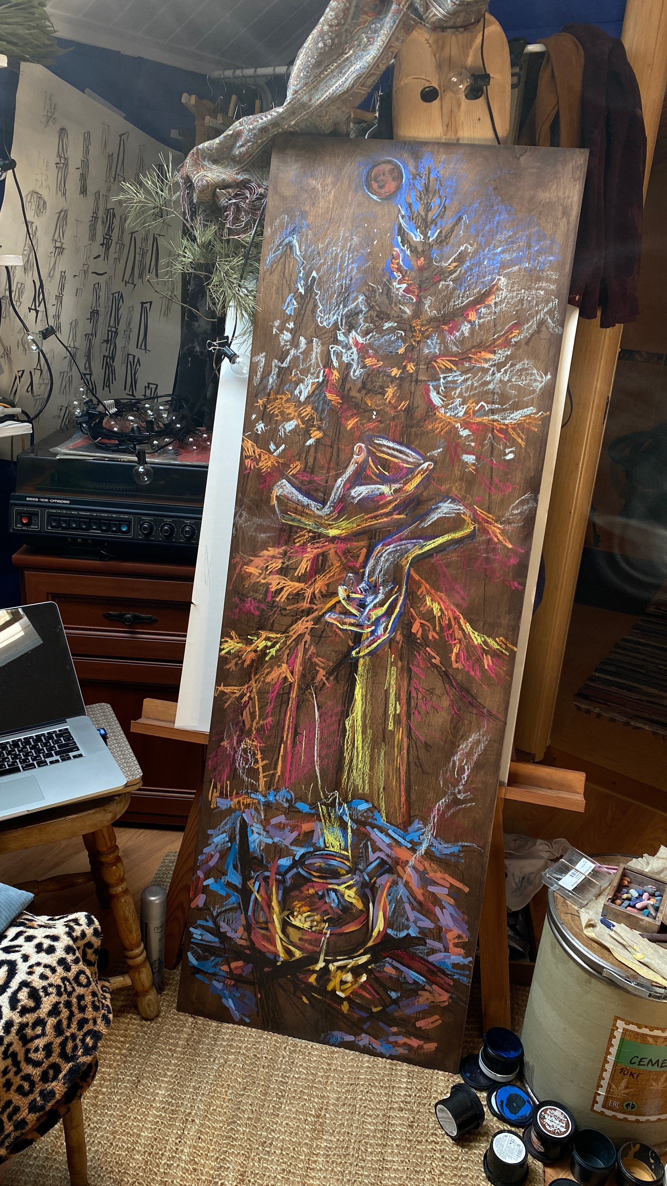 Чайная картина. Саша Гдетотам