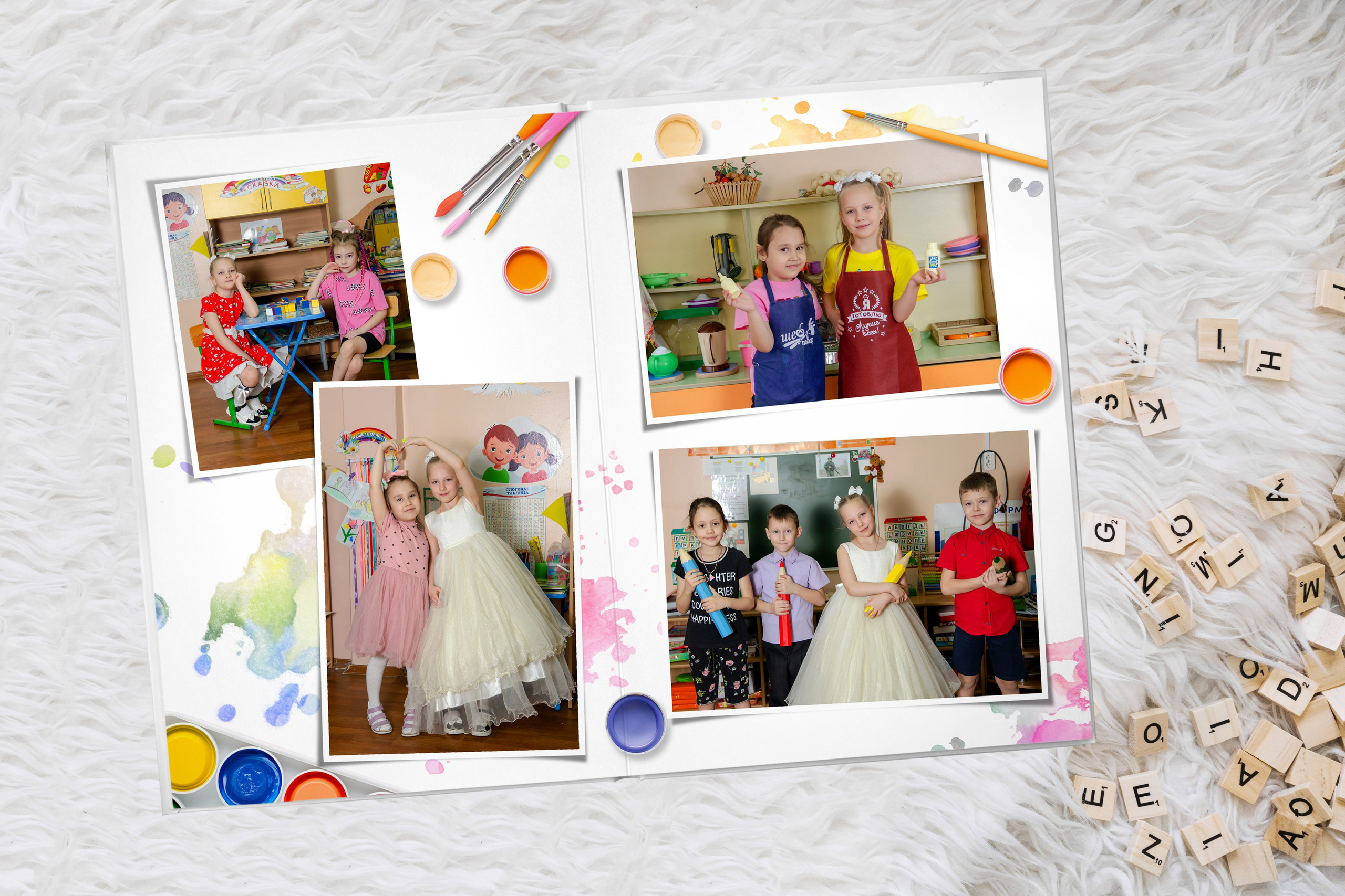 НАШИ РАБОТЫ — ДЕТСКИЙ САД. Фотограф в Шелехове, лучшие выпускные альбомы в Шелехове