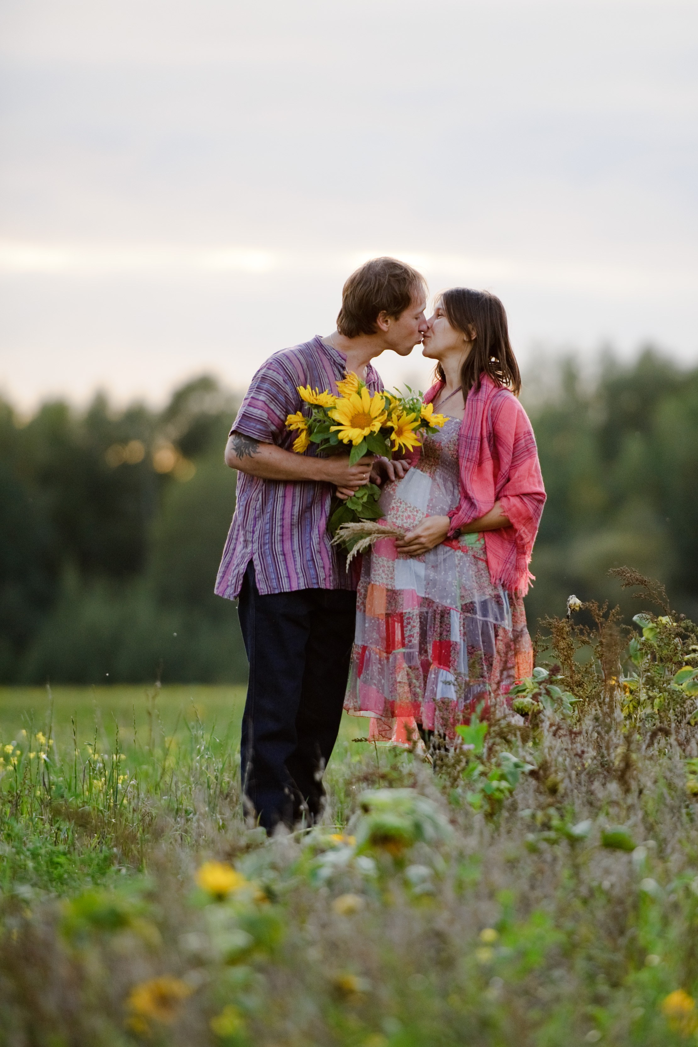 Татьяна и Алексей. В ожидании малыша. Семейный фотограф Анна Дубовская