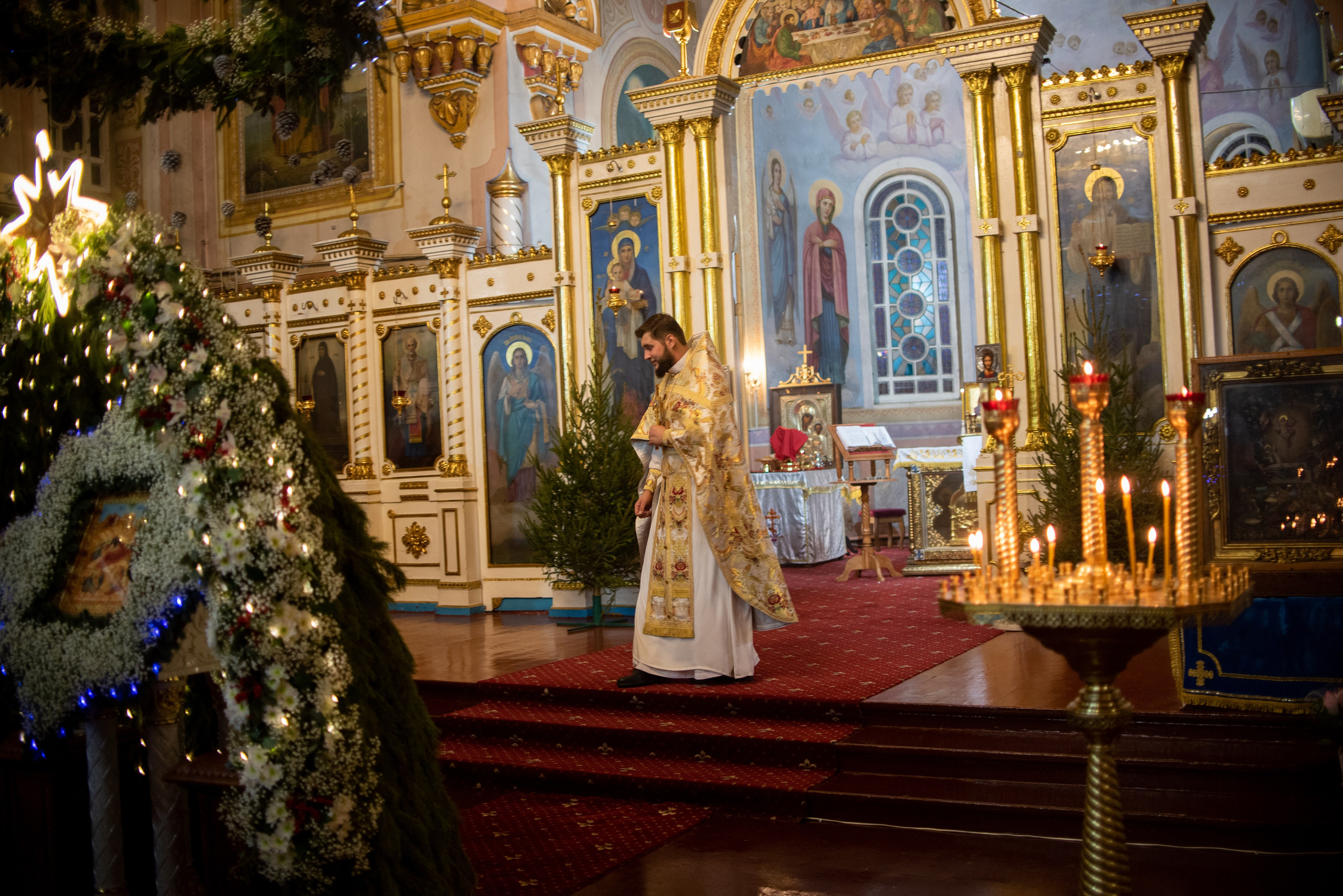 Литургия на Рождество 6.01.2023. Семейный и свадебный фотограф в Феодосии и Коктебеле