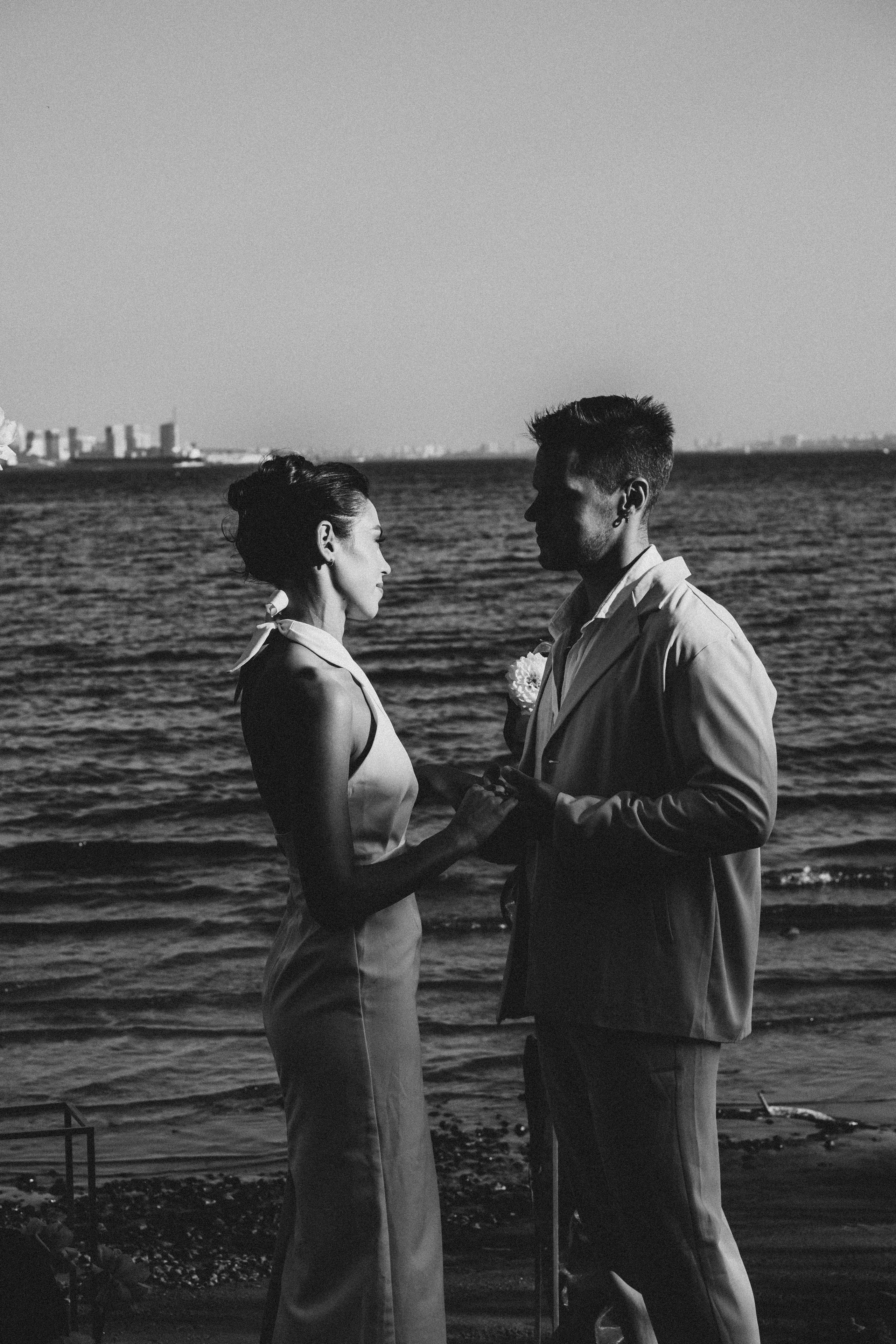 СВАДЕБНАЯ ФОТОСЕССИЯ ВЫЕЗДНОЙ ЦЕРЕМОНИИ (ФИНСКИЙ ЗАЛИВ). Профессиональный фотограф, Санкт-Петербург — Виктория Богомолова