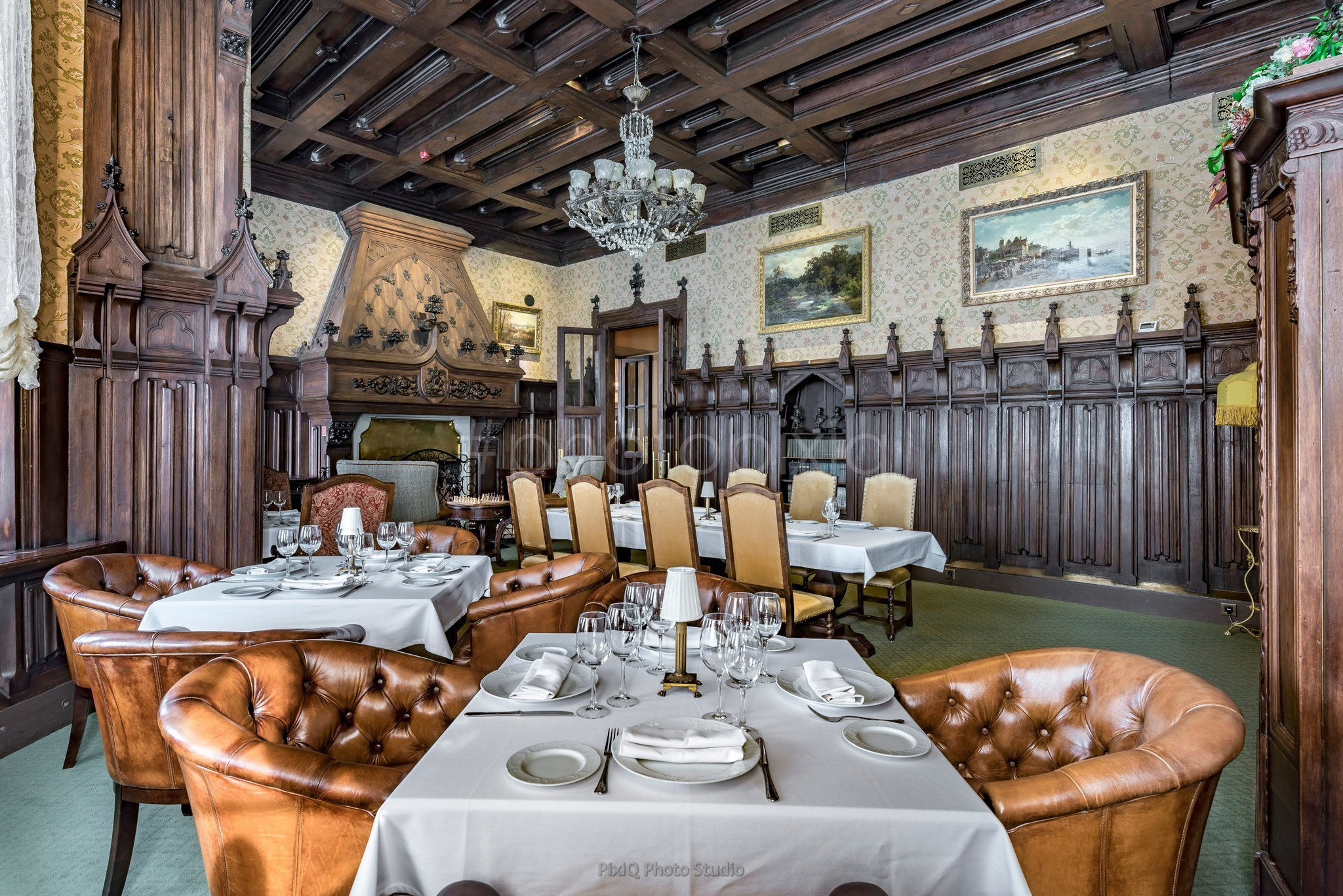 Фотосъёмка ресторана ЦДЛ. Интерьерная съёмка и виртуальные туры — Интерьерный фотограф Кузнецов Сергей (photopixiq)