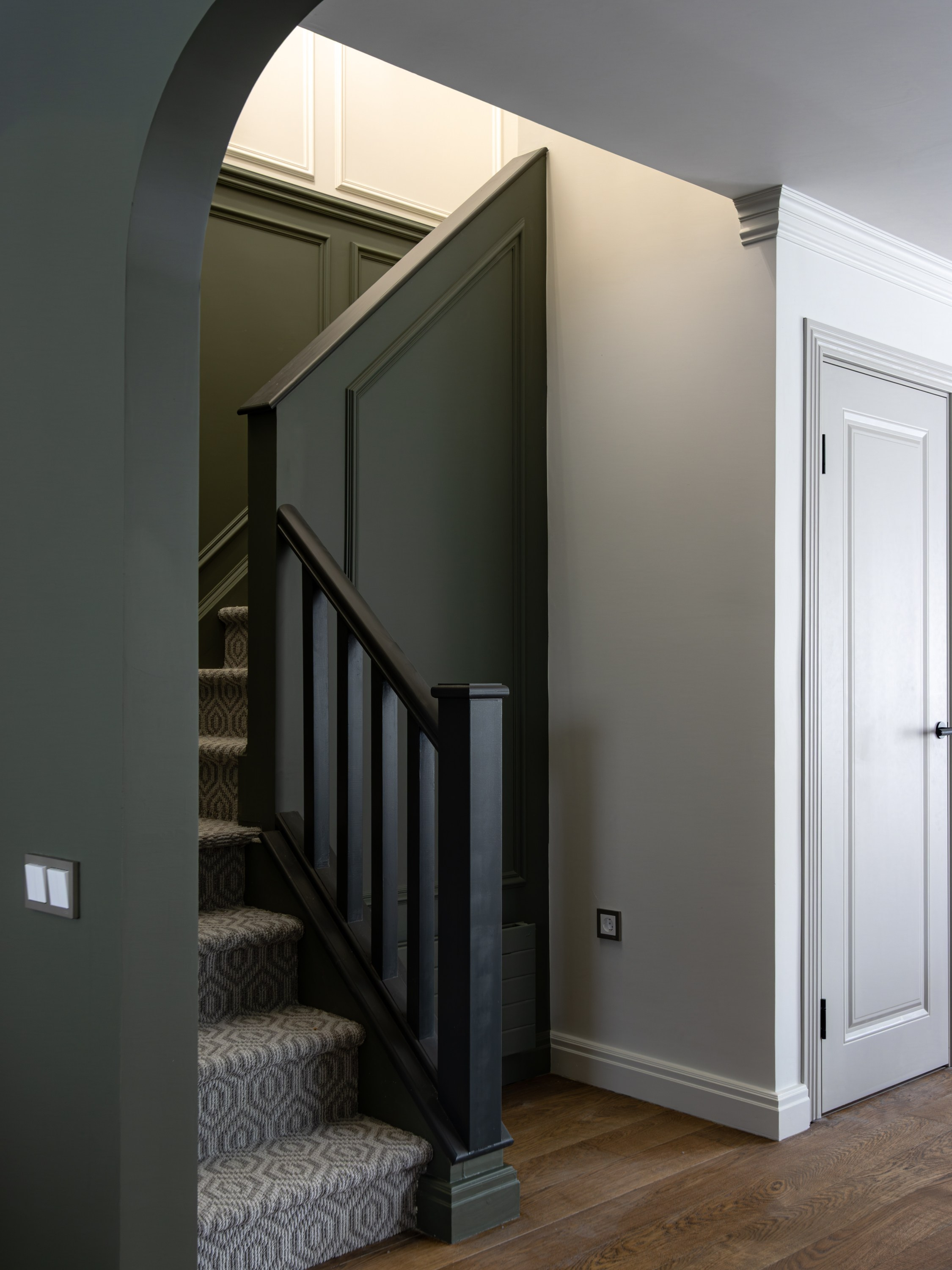 Таунхауз дизайнера Олеси Тищенко, 2026. Интерьерный фотограф в Санкт-Петербурге