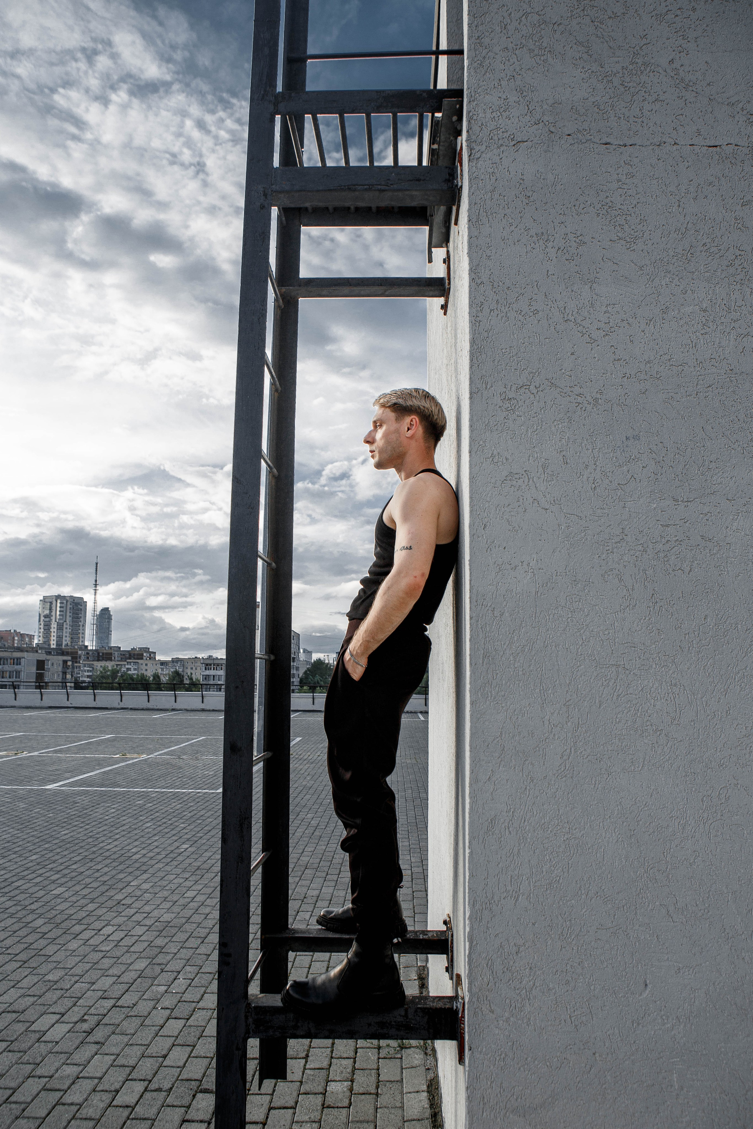 На крыше. Фотограф Екатерина Голицына