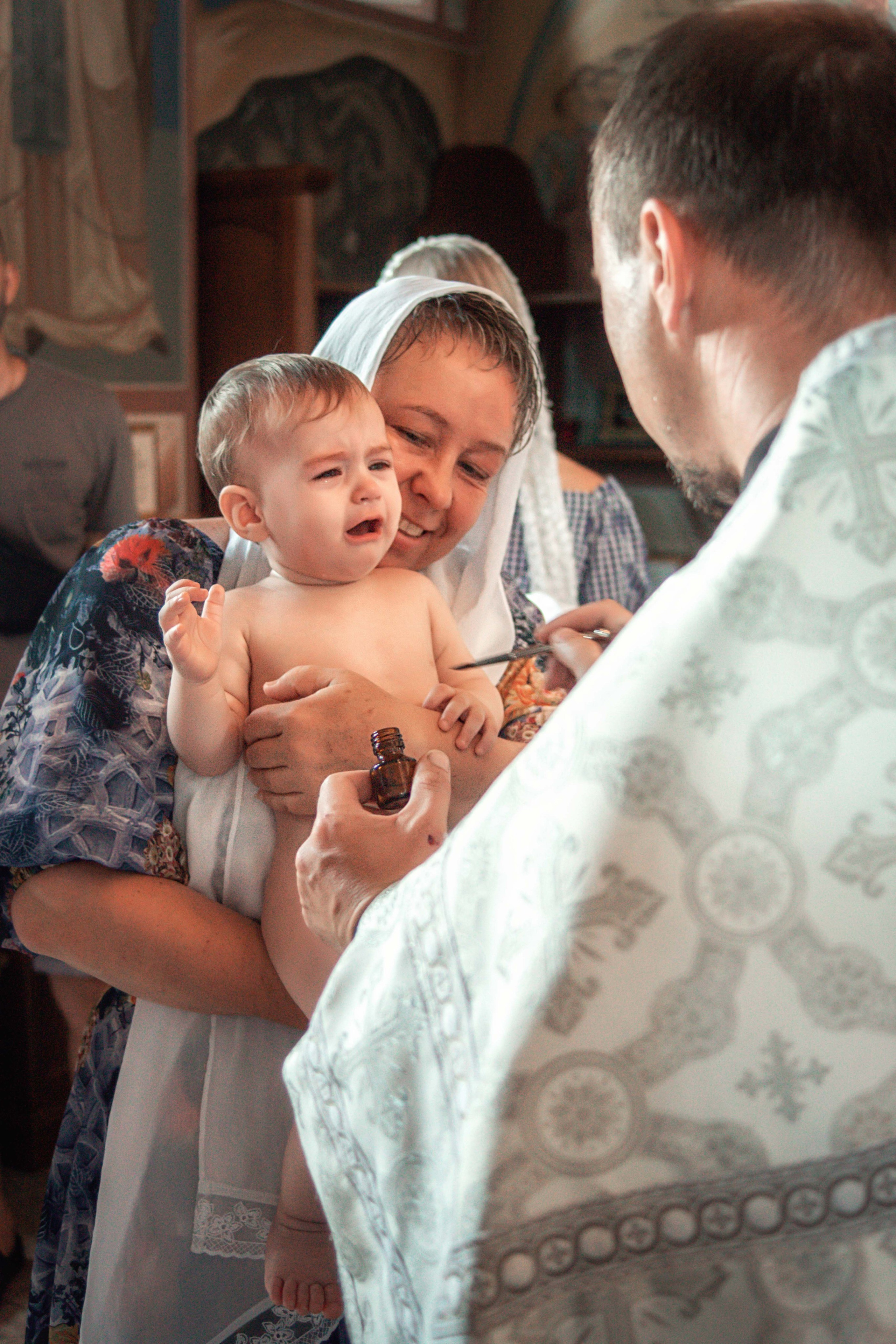 Крещение Василисы. Семейный и детский фотограф в Москве Ольга Кривенцова