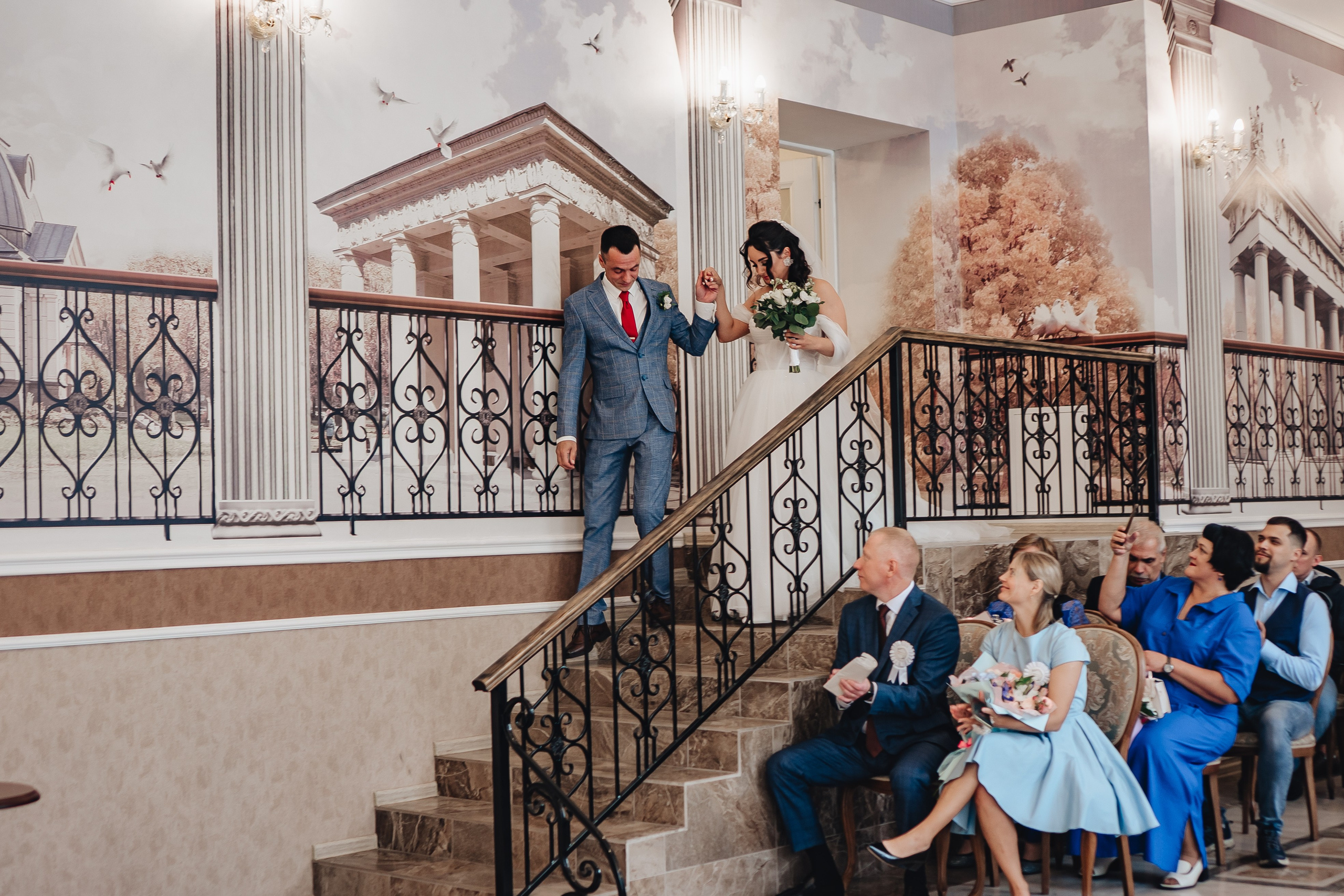 СВАДЕБНАЯ СЬЕМКА В ЗАГСЕ НА МОСКОВСКОМ ПРОСПЕКТЕ. Профессиональный фотограф, Санкт-Петербург — Виктория Богомолова