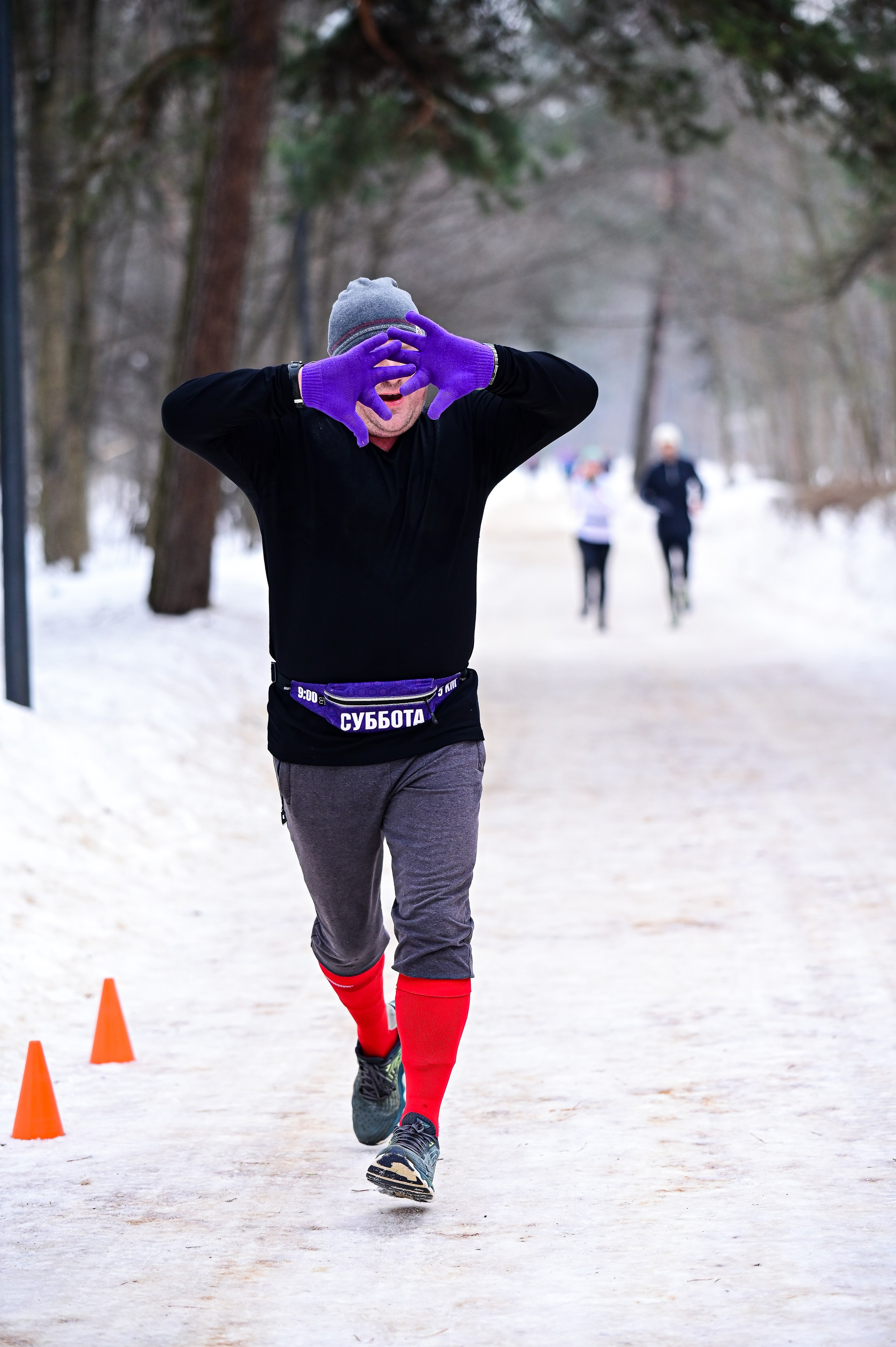 Sat9am5km Кузьминки (02.03.24). Фотограф | Ирина Гамзинова | Москва