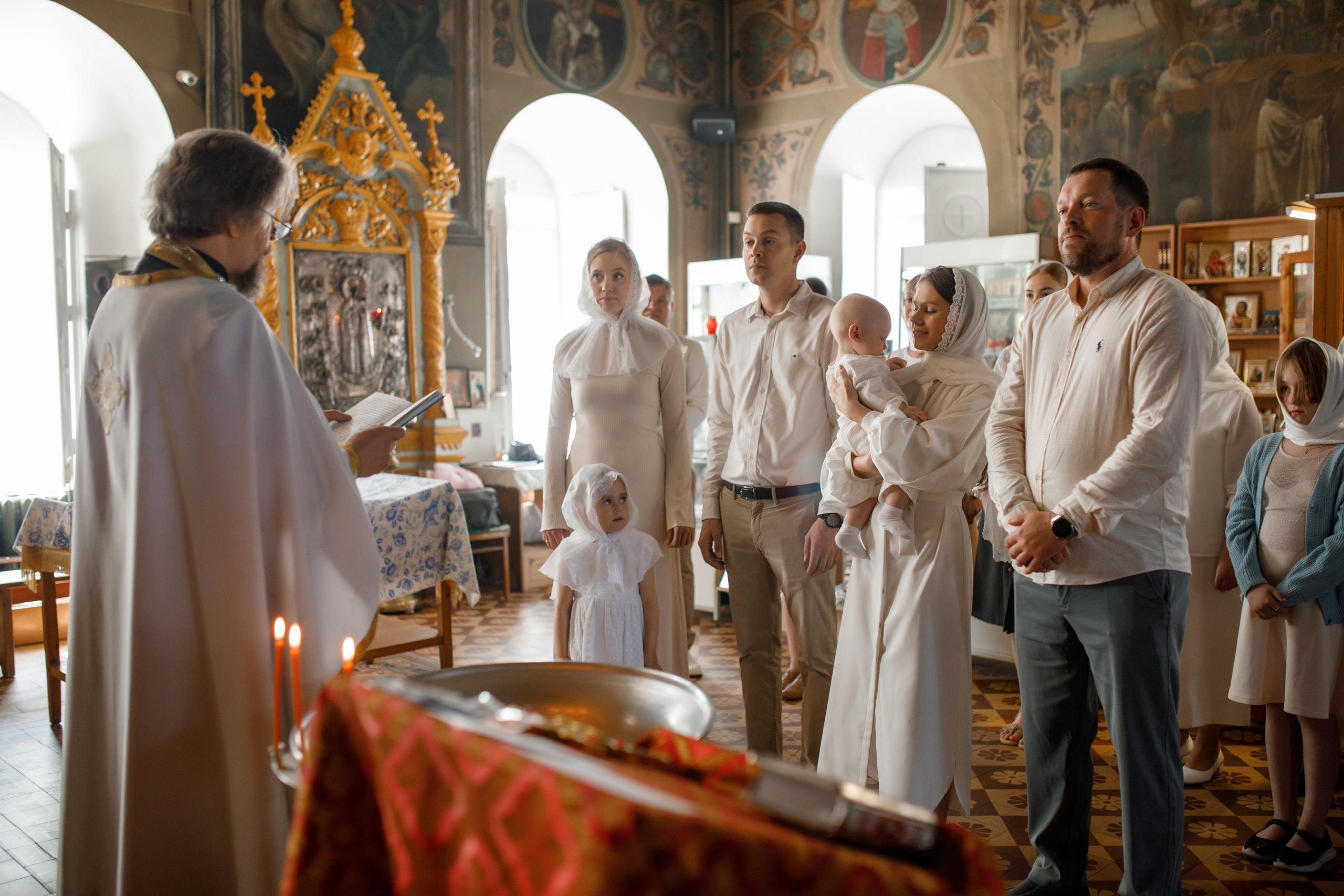 Крещение. Детский и семейный фотограф в Костроме Валентина Белик