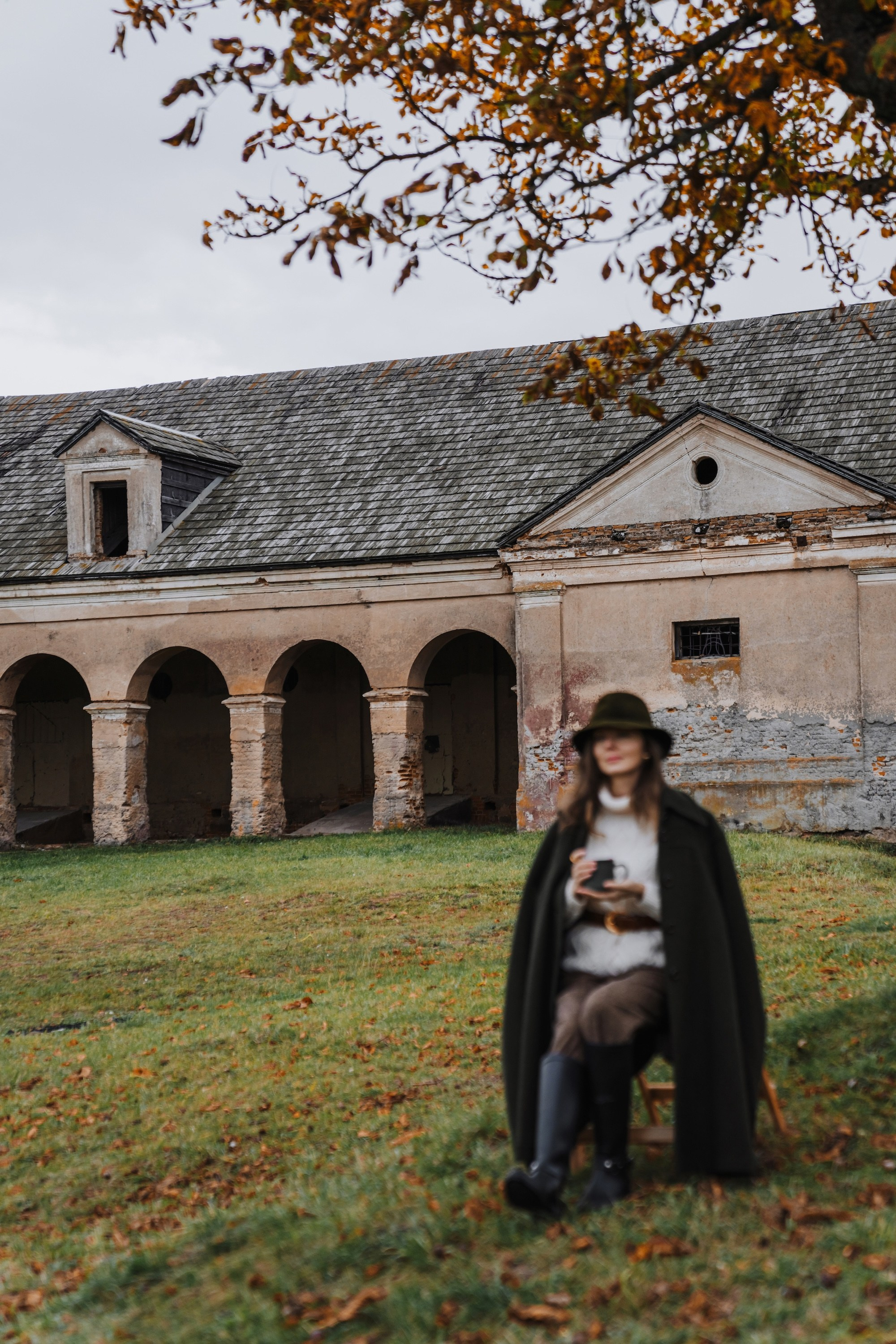 Юля. Осень, в британском стиле, Минск. Olga Modjaro