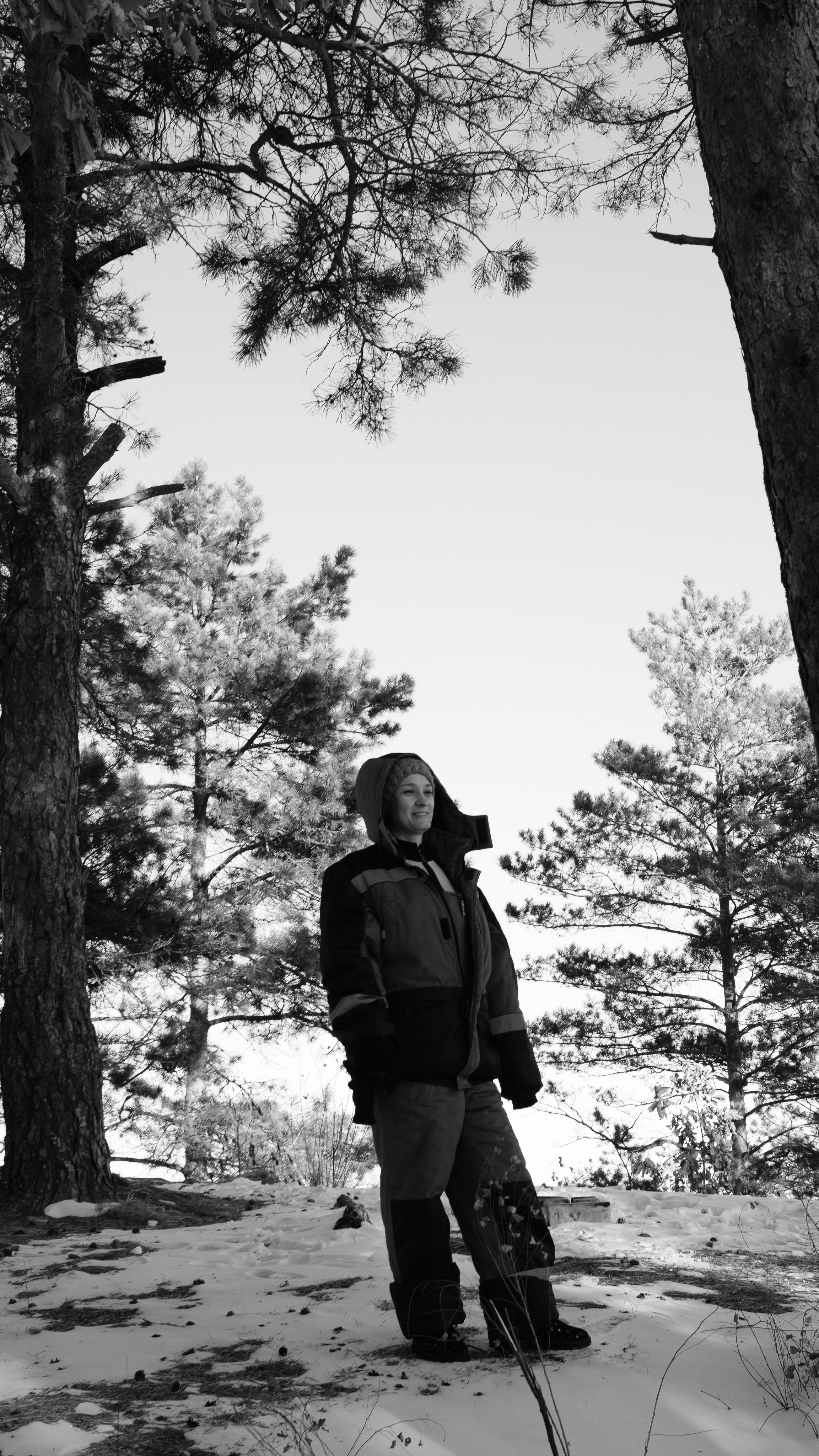 Мухинский лес зимой. Фотограф Благовещенска Яна