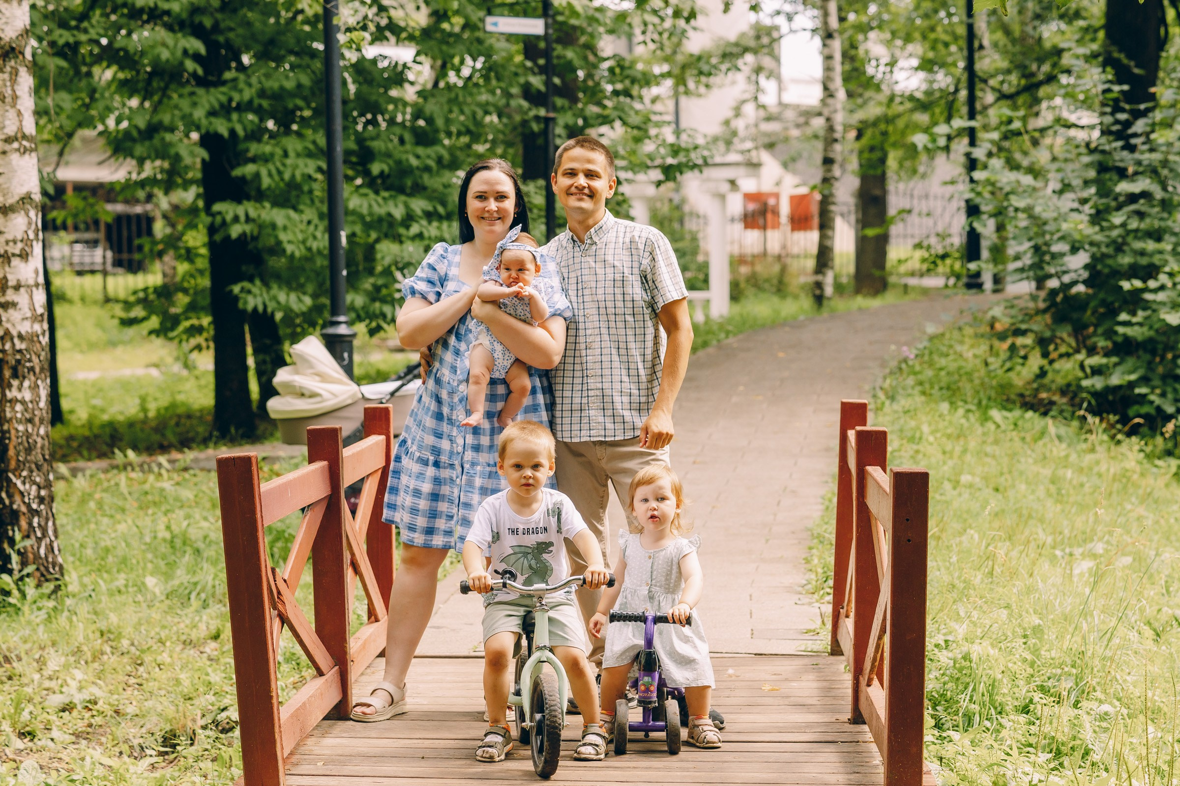 Семейная фотосессия на природе. Семейный Фотограф в Москве Евгения Симоненко