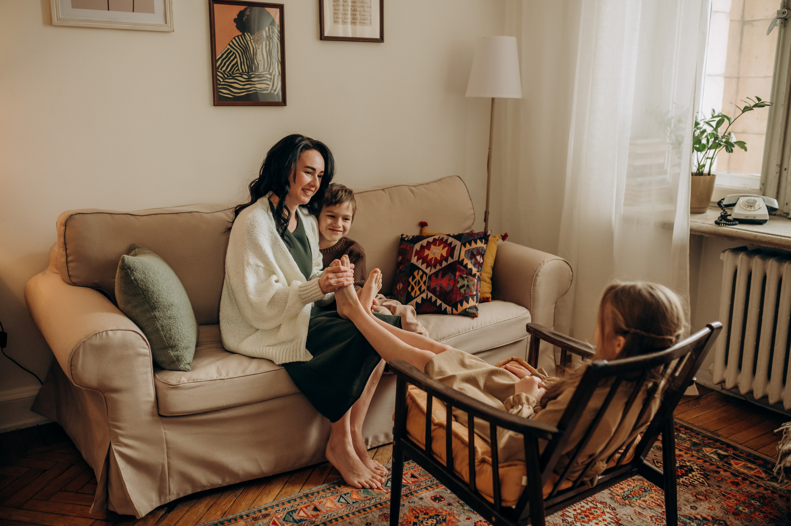 Весело вместе. Семейный фотограф в Домодедово и Москве Елена Пичугина