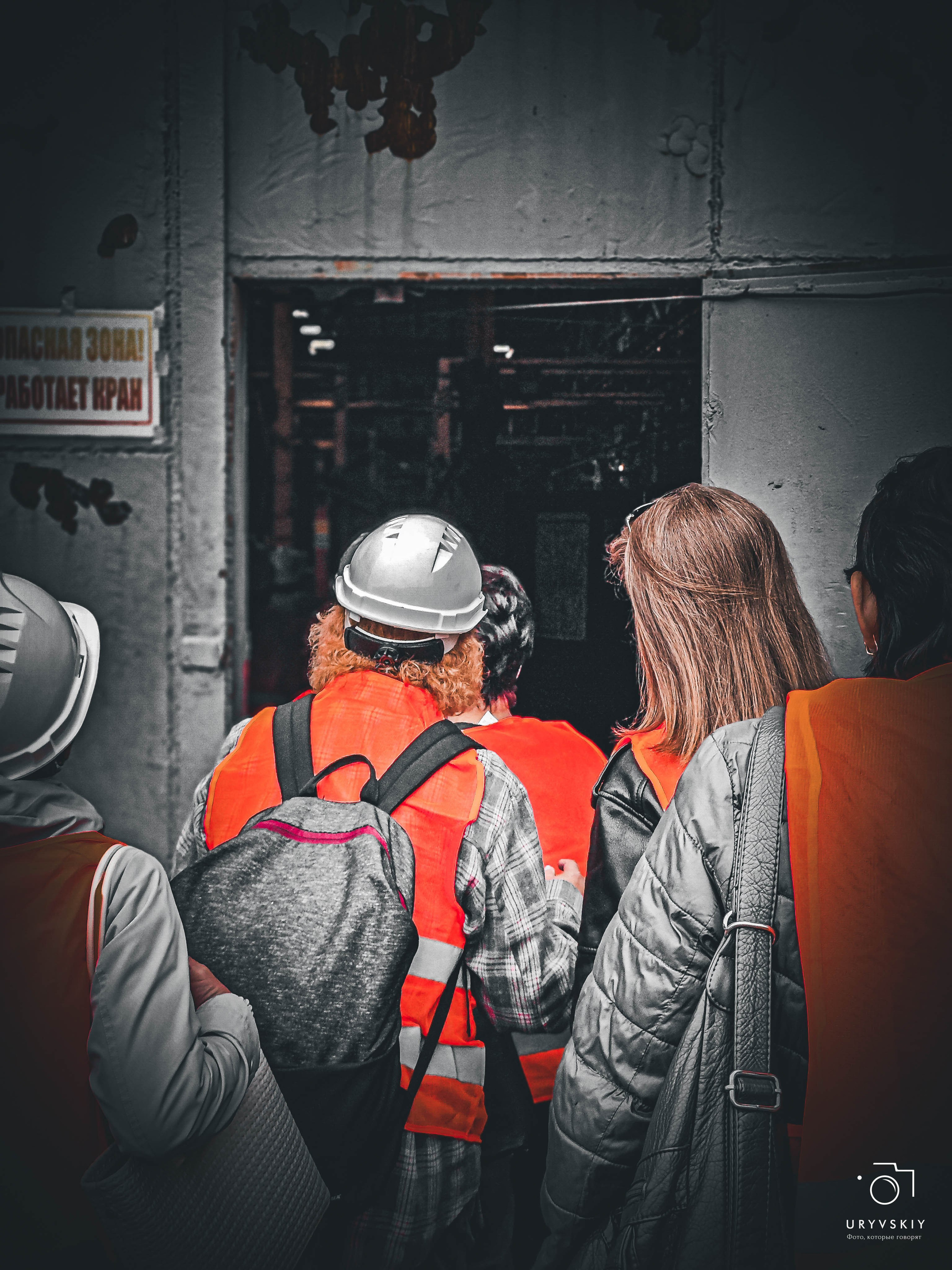 Красноярский электровагоноремонтный завод. Игорь Урывский. Фотограф Красноярск