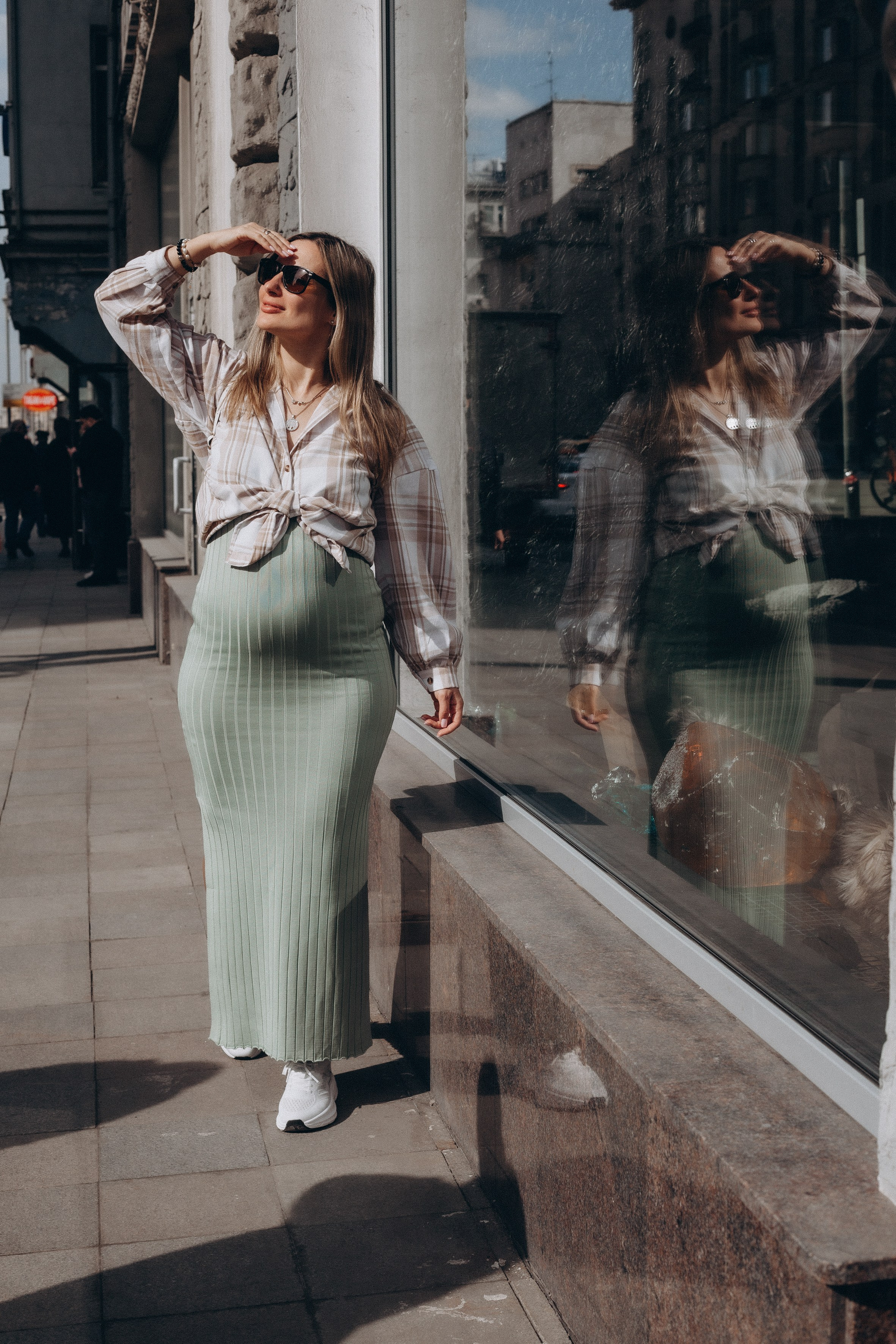 Оля и солнце. (репортажный портрет, беременная съёмка). Портретный и репортажный фотограф в Москве, Ольга Ларема