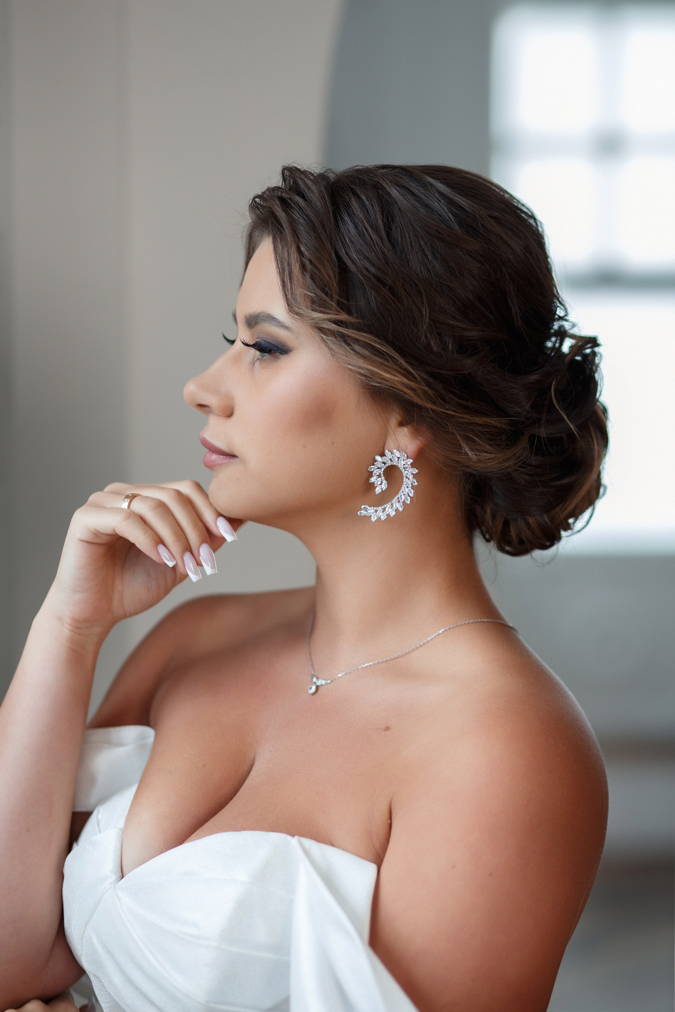 Свадебный образ - макияж и прическа. Визажист стилист в Астане Надежда Топникова