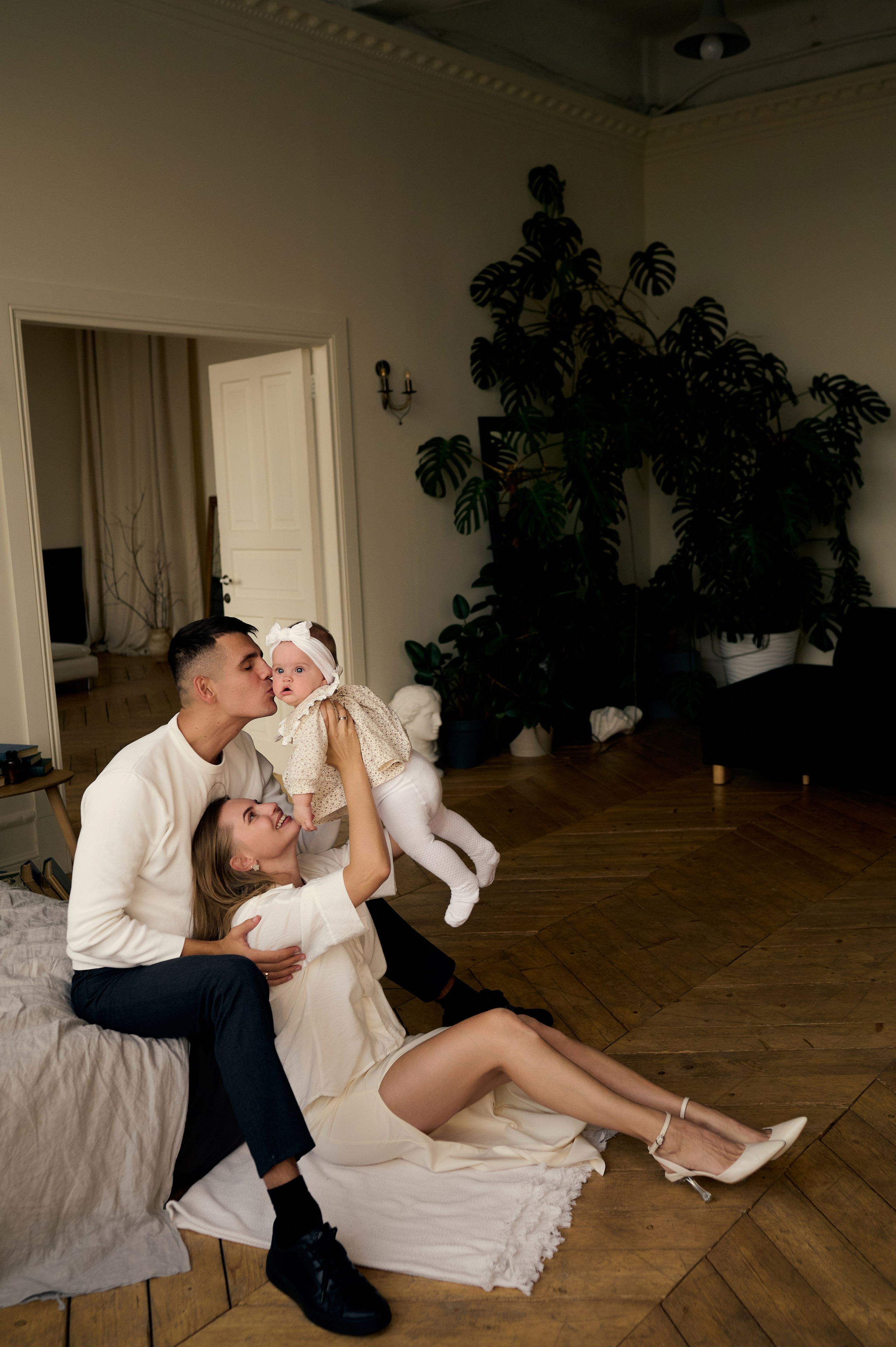 Анечка и Стас с Алиночкой. Фотограф в Краснодаре Скубицкая Альбина