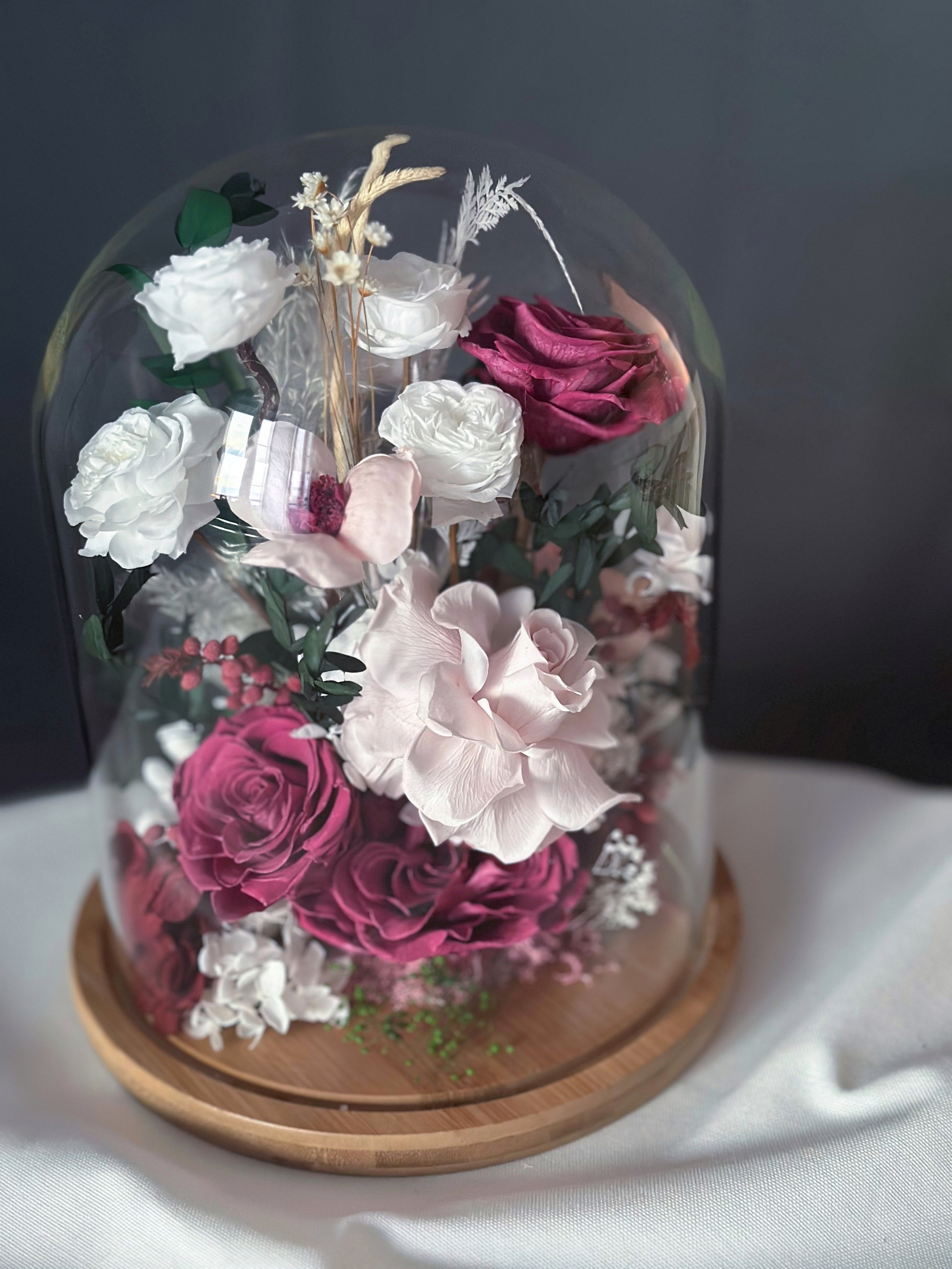 В наличии. Стабилизированные цветы Букеты Москва