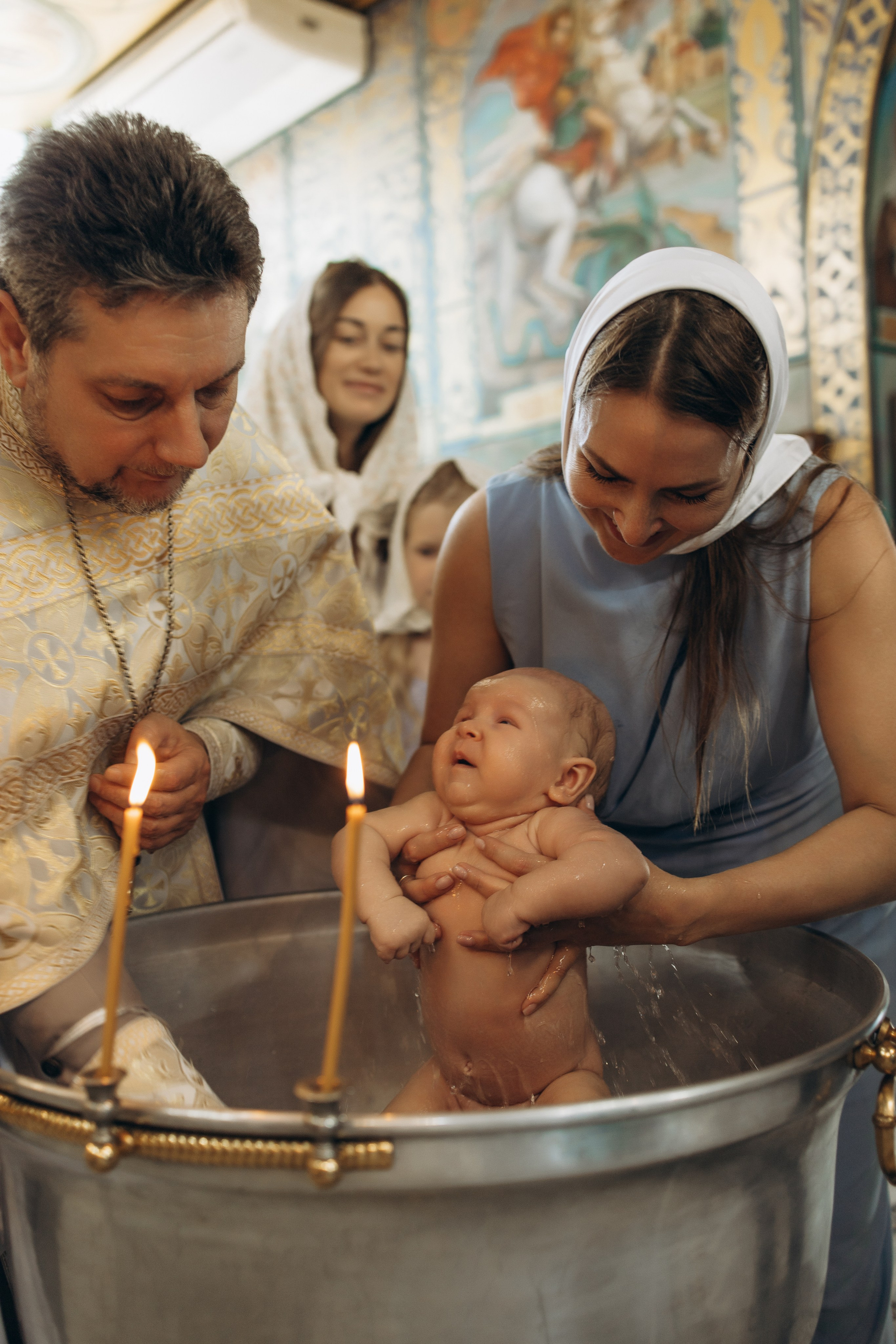 Крещение Ивана. Самый теплый фотограф в Краснодаре Рябоконь Ксения