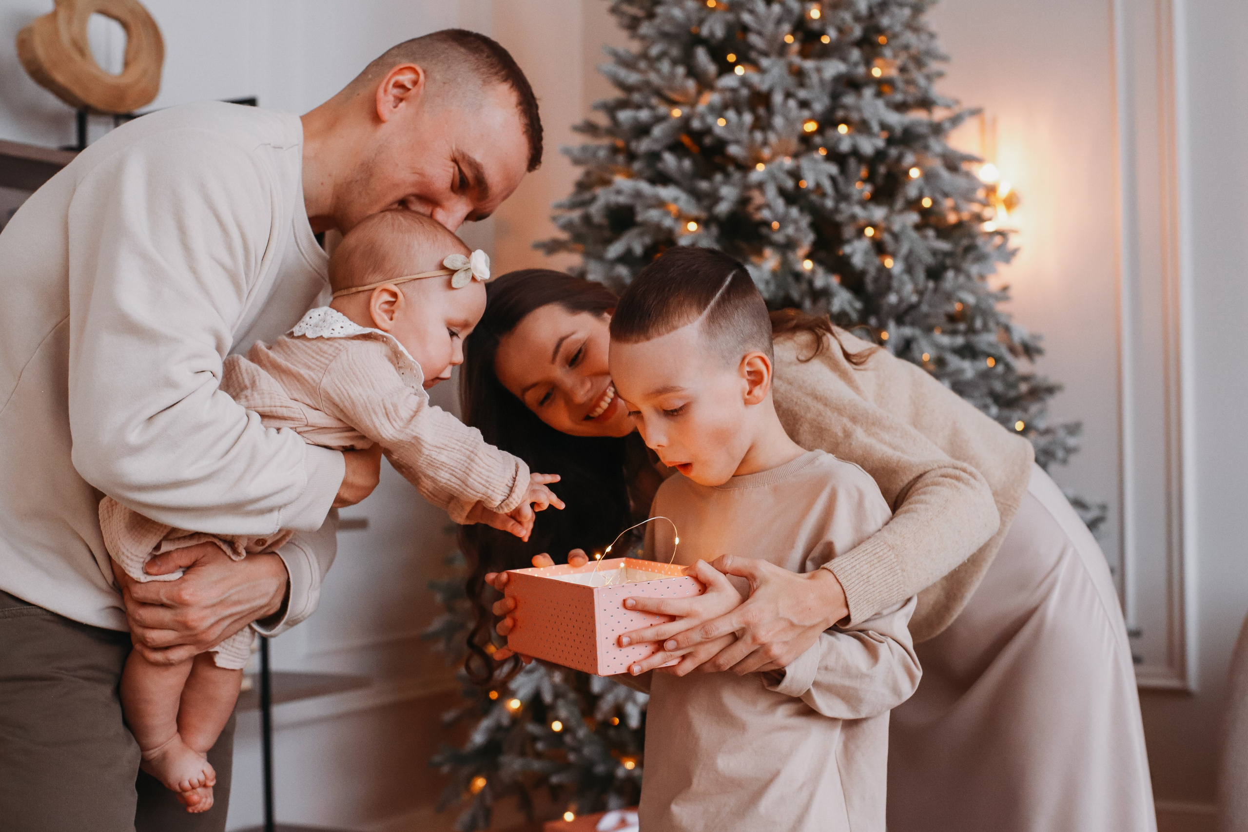 Даша, новогодняя. Семейный фотограф Москва