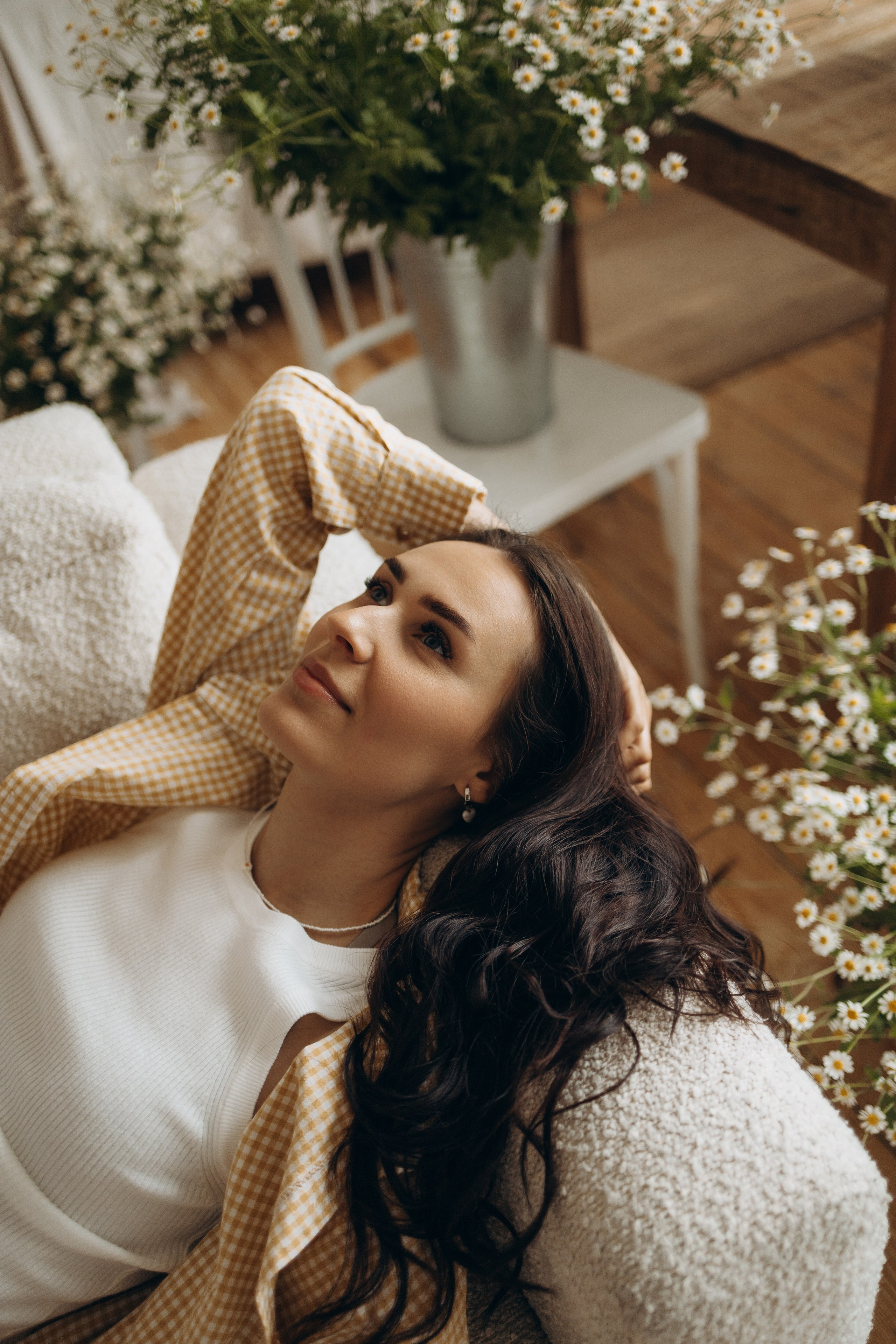 Вика ромашки. Самый теплый фотограф в Краснодаре Рябоконь Ксения