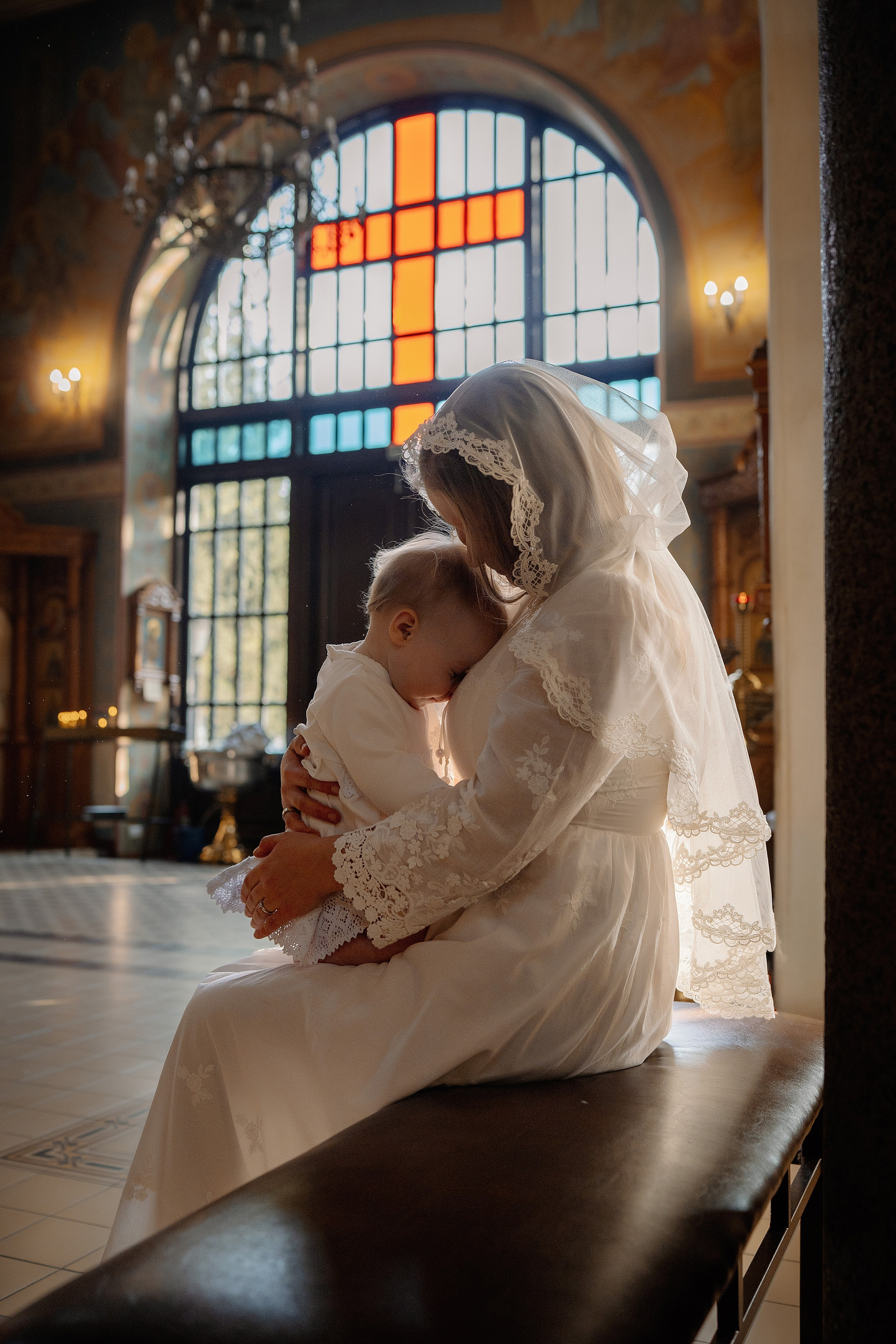 Крещение Красимиры. Фотограф на Крещение и Венчание в Красноярске Рамазанова Юлия