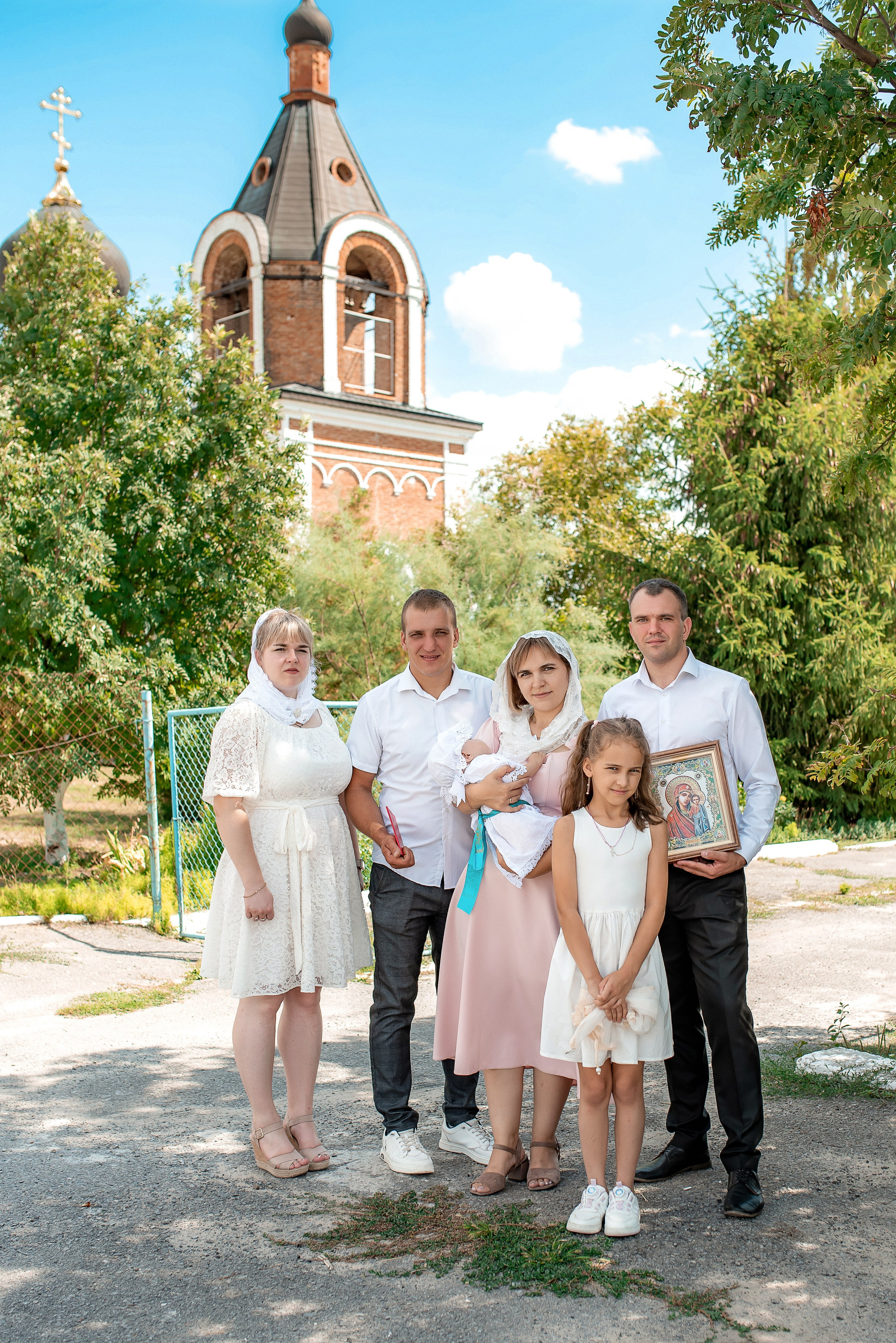 Крещение Лиза. Семейный и детский фотограф Наталья Горда