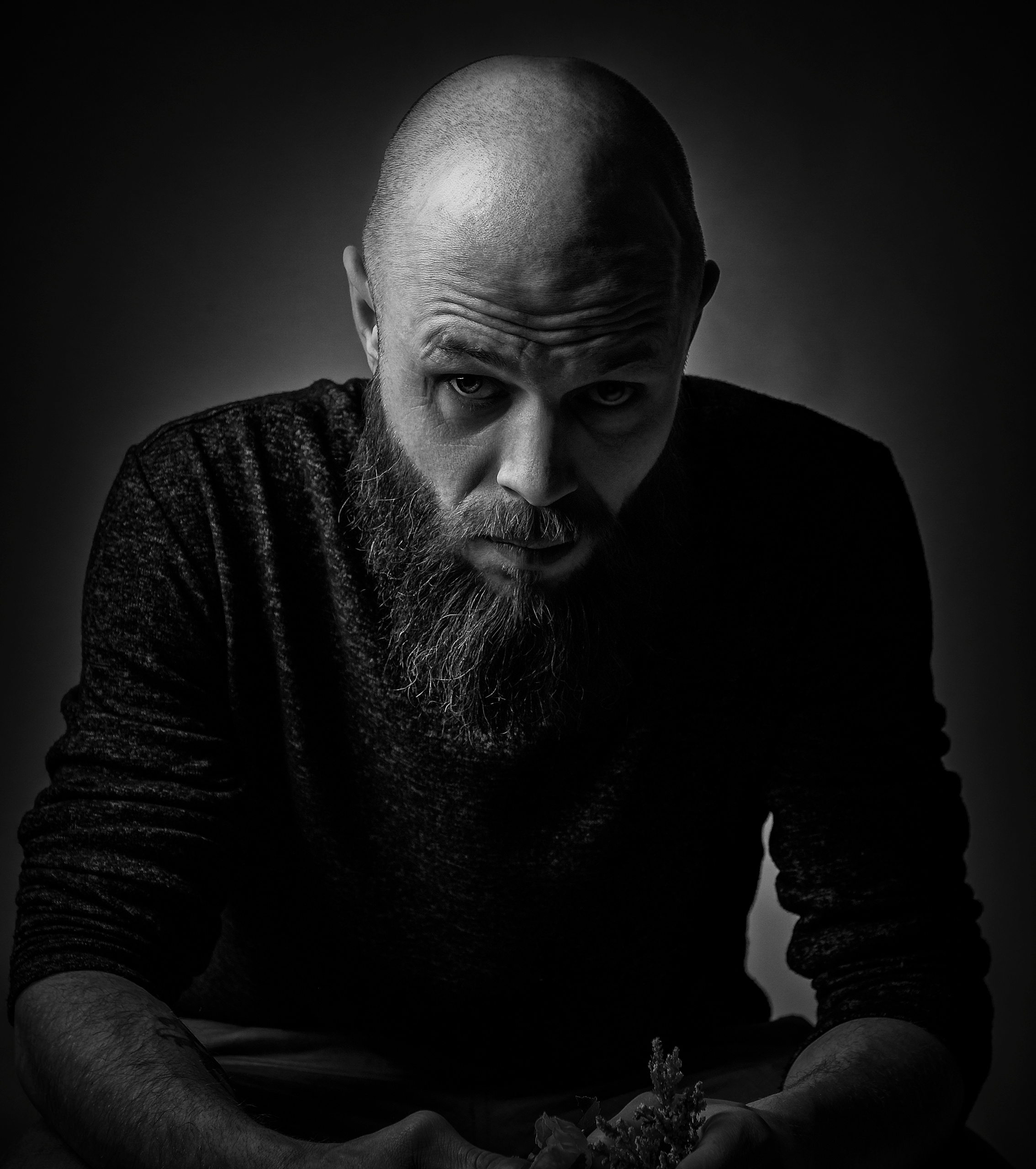 Портрет чб. Портретный фотограф в Москве Антон Орлов