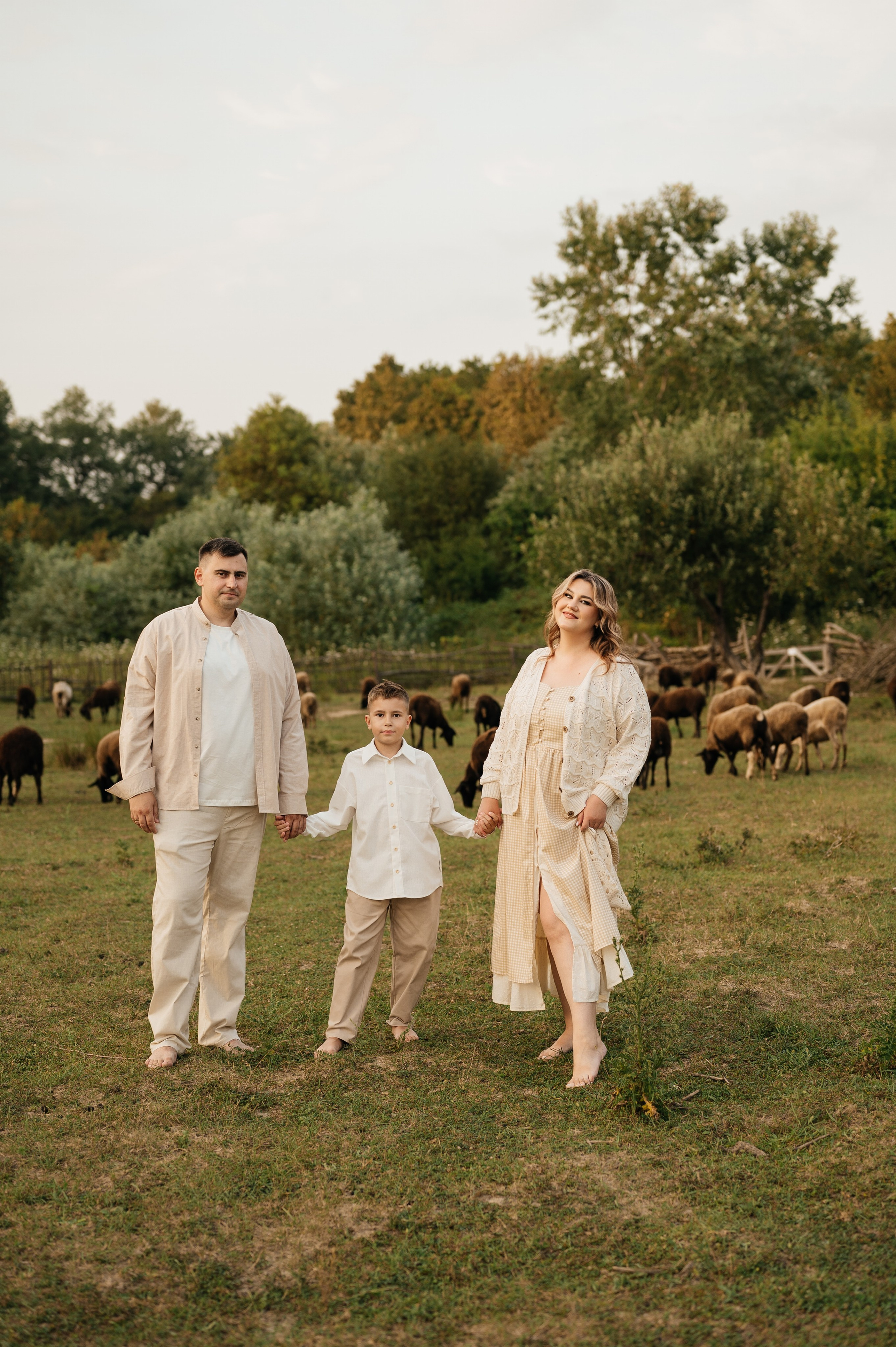 Семейная фотосессия на ферме. Свадебный и семейный фотограф в Краснодаре Алина Мельник
