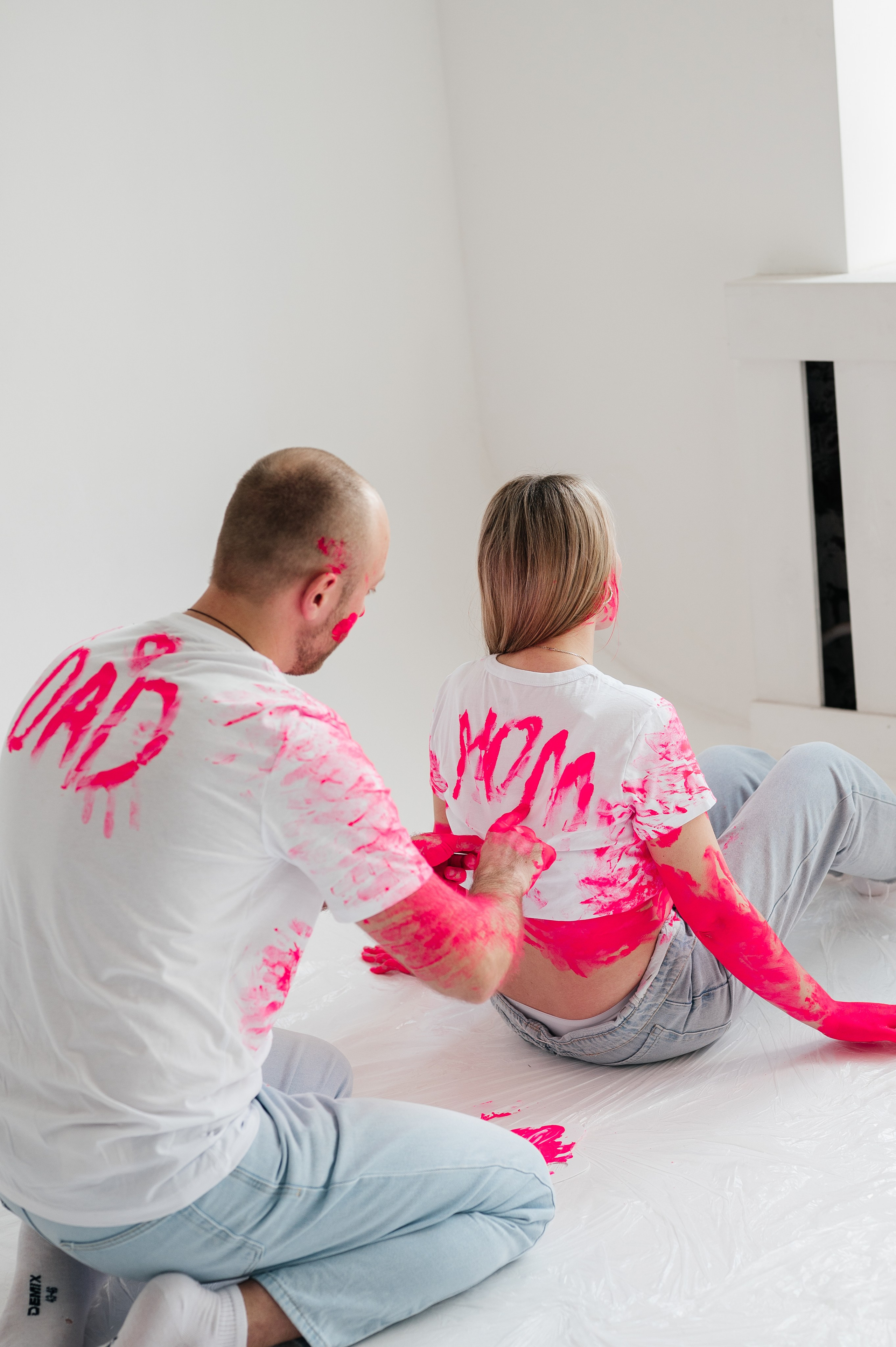 Гендер пати с красками. Свадебный и семейный фотограф в Краснодаре Алина Мельник