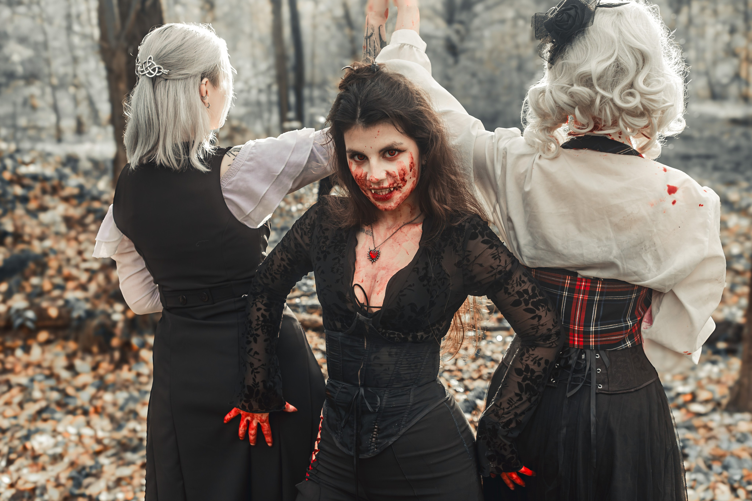 Фотосессия вампиров