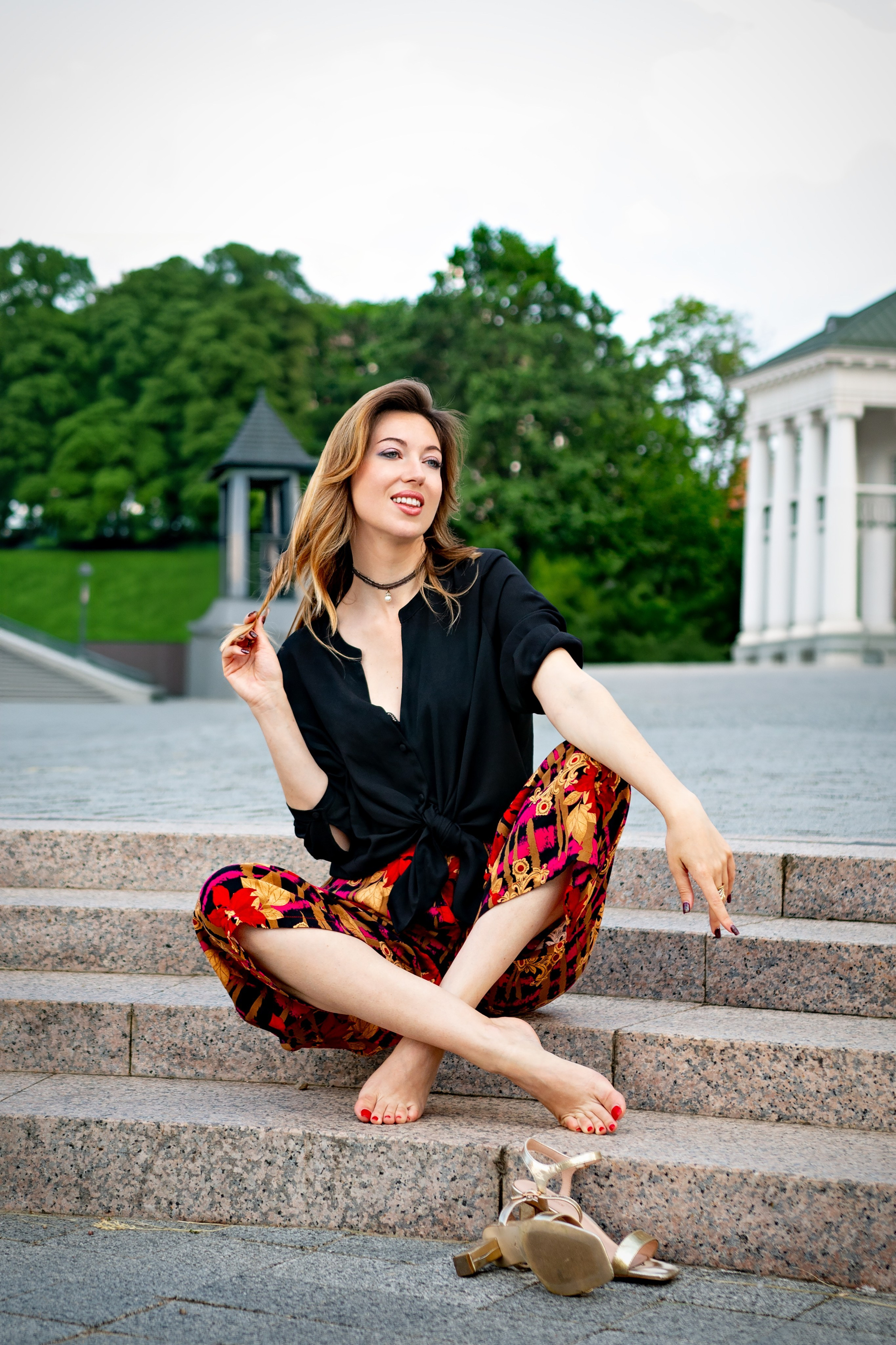 Прогулка с Эллиной: Мгновения в городе