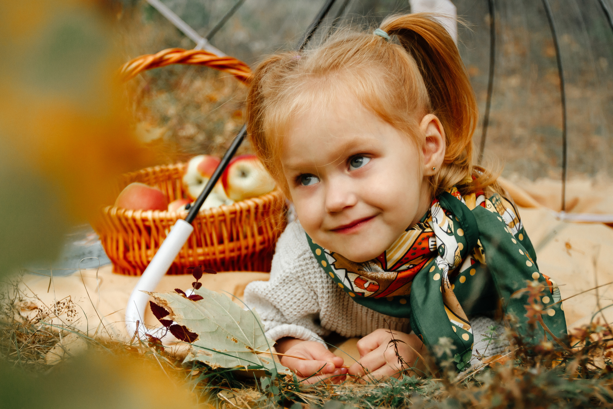 Осенняя прогулка. Колесникова Татьяна. Фотограф новорожденных Щёлково, Москва, Королев