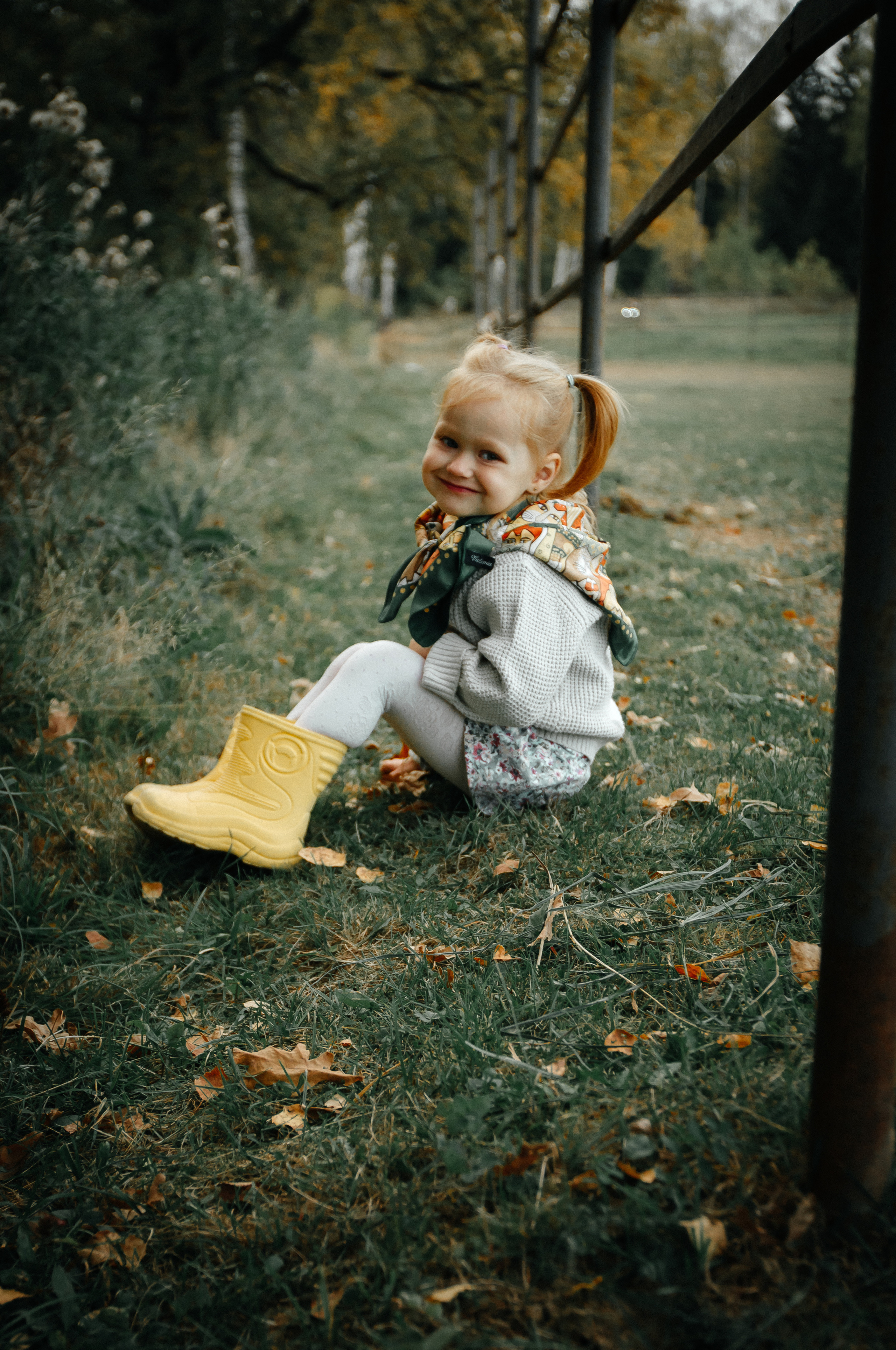 Осенняя прогулка. Колесникова Татьяна. Фотограф новорожденных Щёлково, Москва, Королев