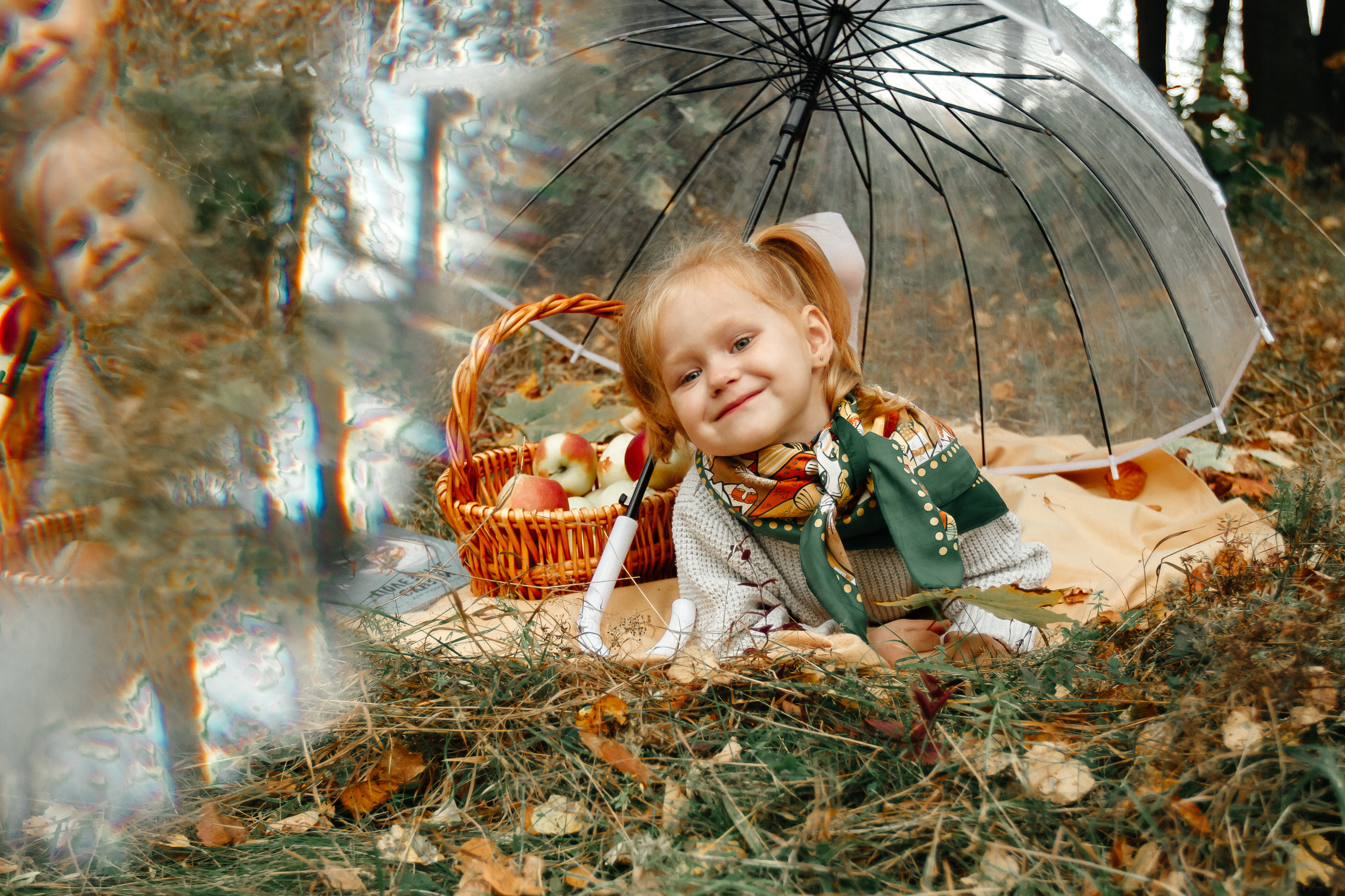 Осенняя прогулка. Колесникова Татьяна. Фотограф новорожденных Щёлково, Москва, Королев