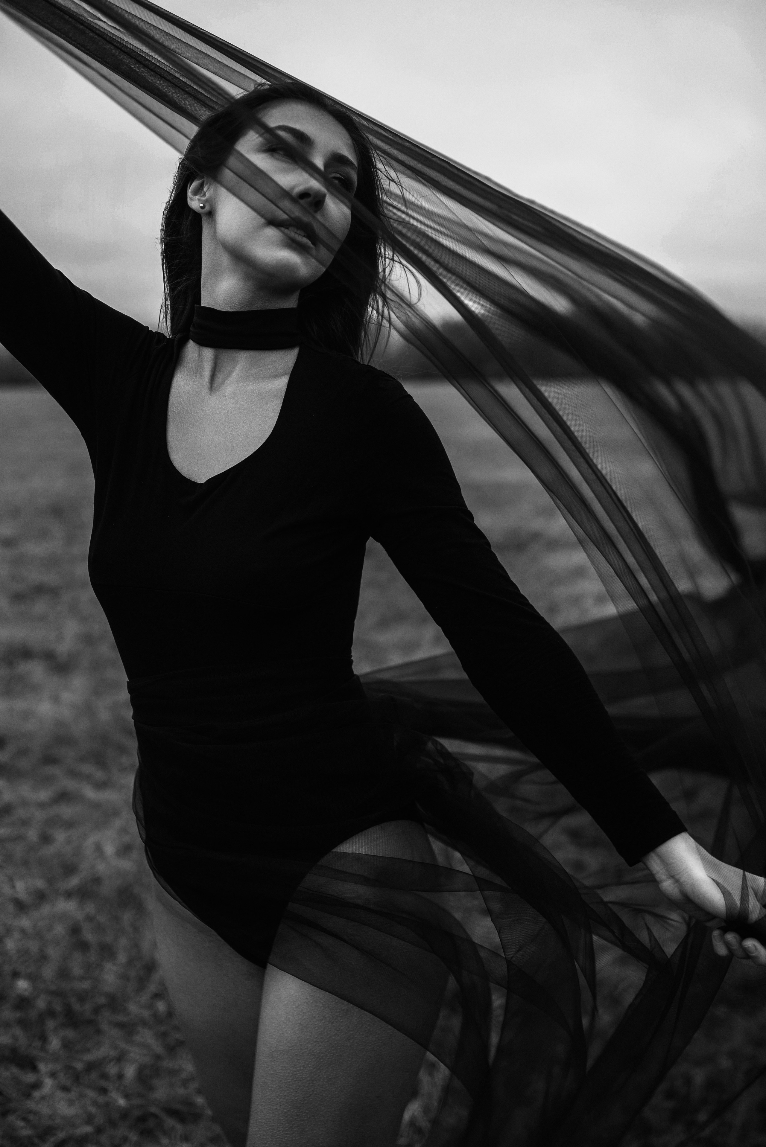 Вуаль. Фотосессия на природе. Фотограф Евгения ENIGMA