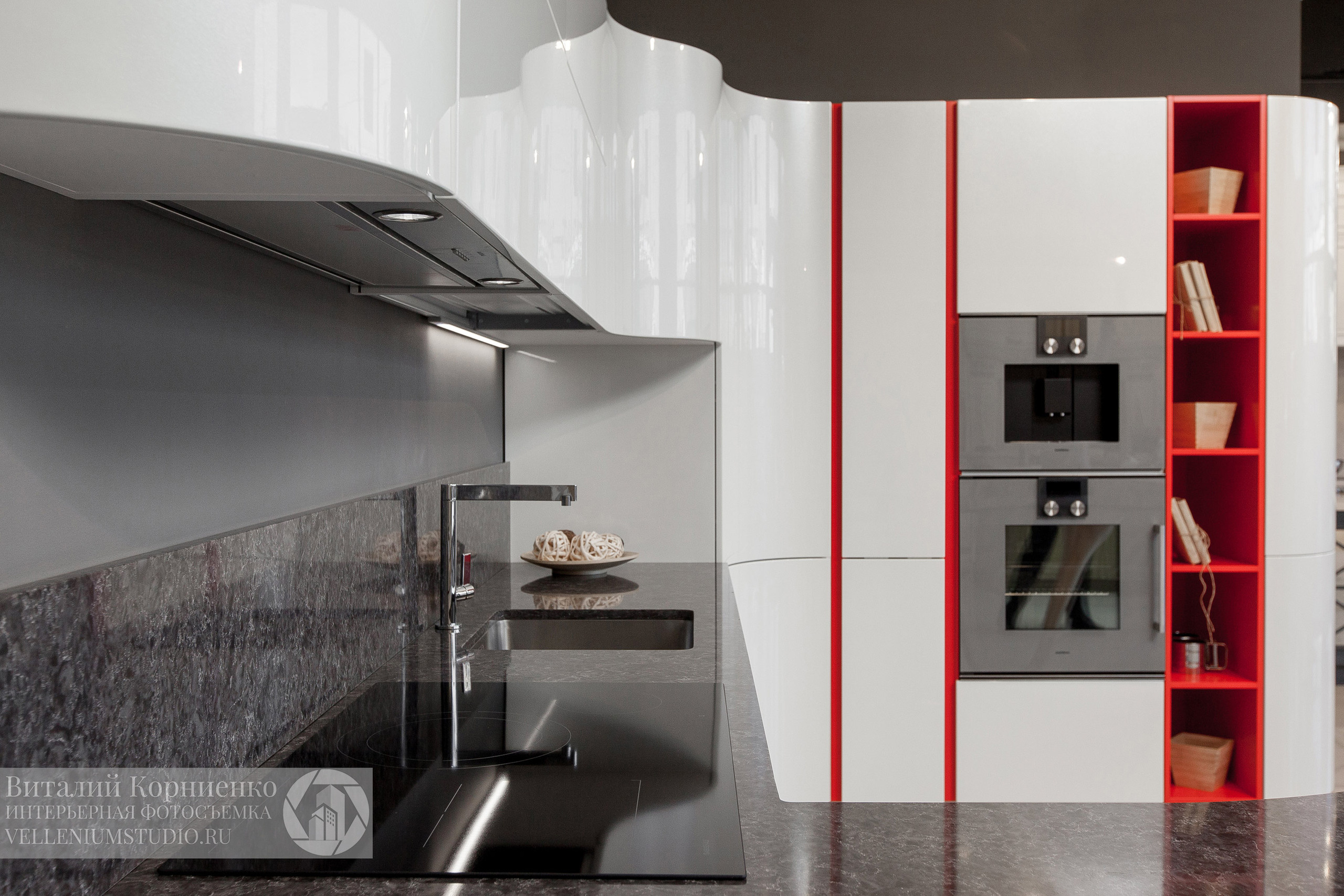 Фотосъемка кухонь в салоне мебели. Интерьерный фотограф Краснодар: профессионально по доступным ценам