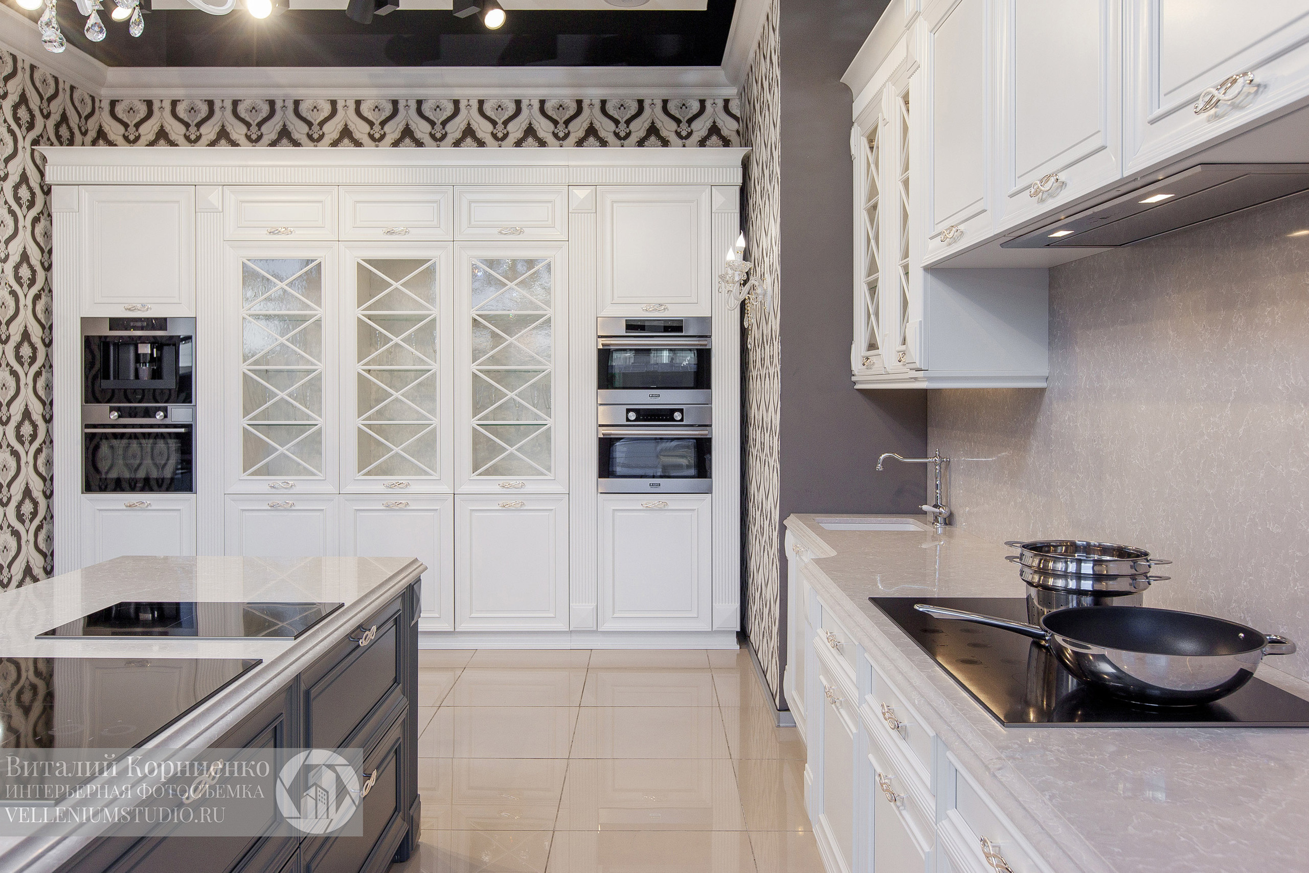 Фотосъемка кухонь в салоне мебели. Интерьерный фотограф Краснодар: профессионально по доступным ценам