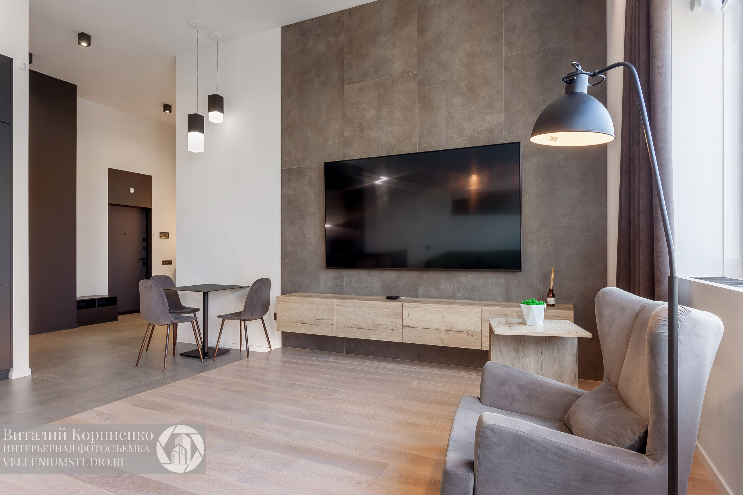 Фотосъемка квартиры в жк большой в Краснодаре. Интерьерный фотограф Краснодар: профессионально по доступным ценам