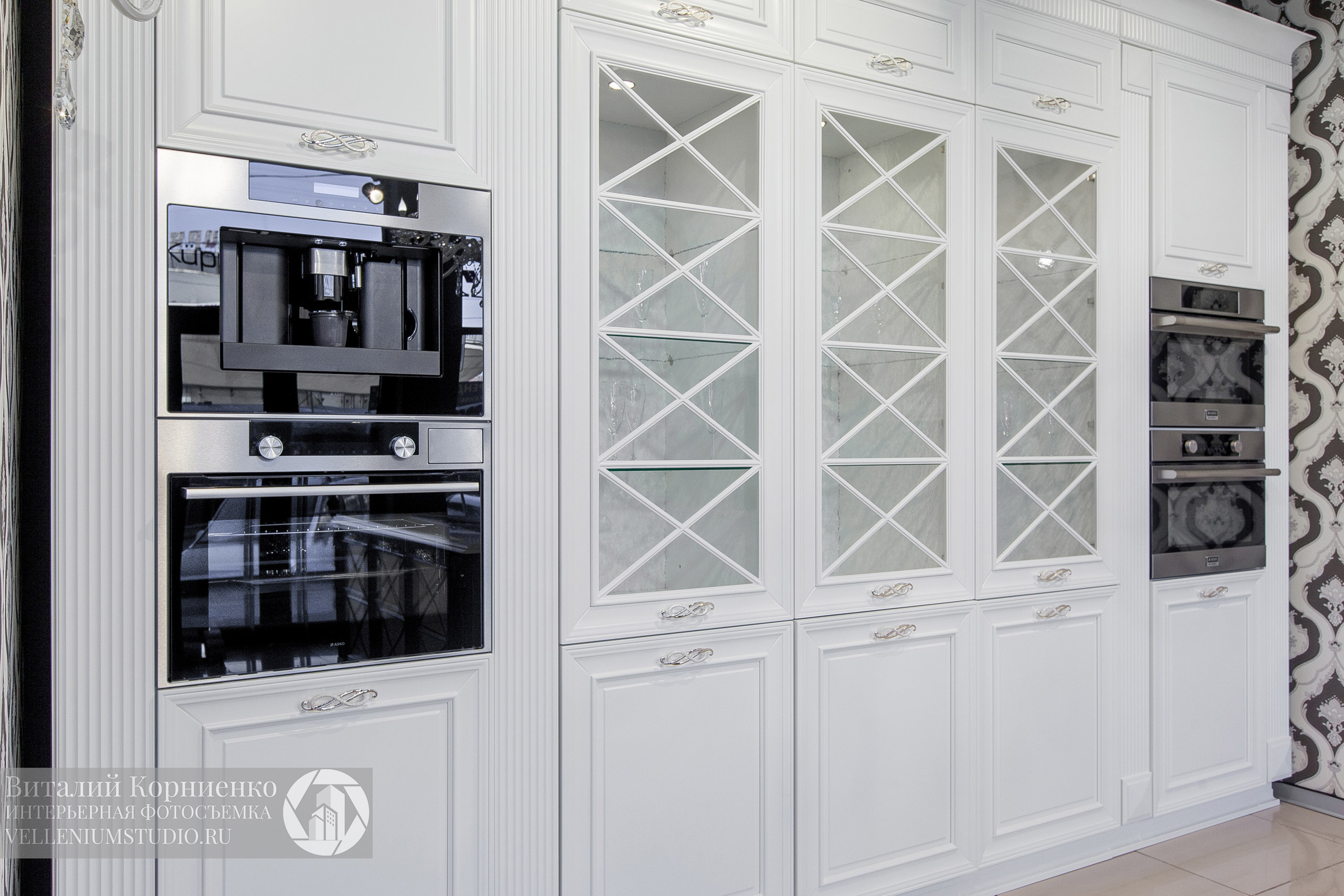 Фотосъемка кухонь в салоне мебели. Интерьерный фотограф Краснодар: профессионально по доступным ценам
