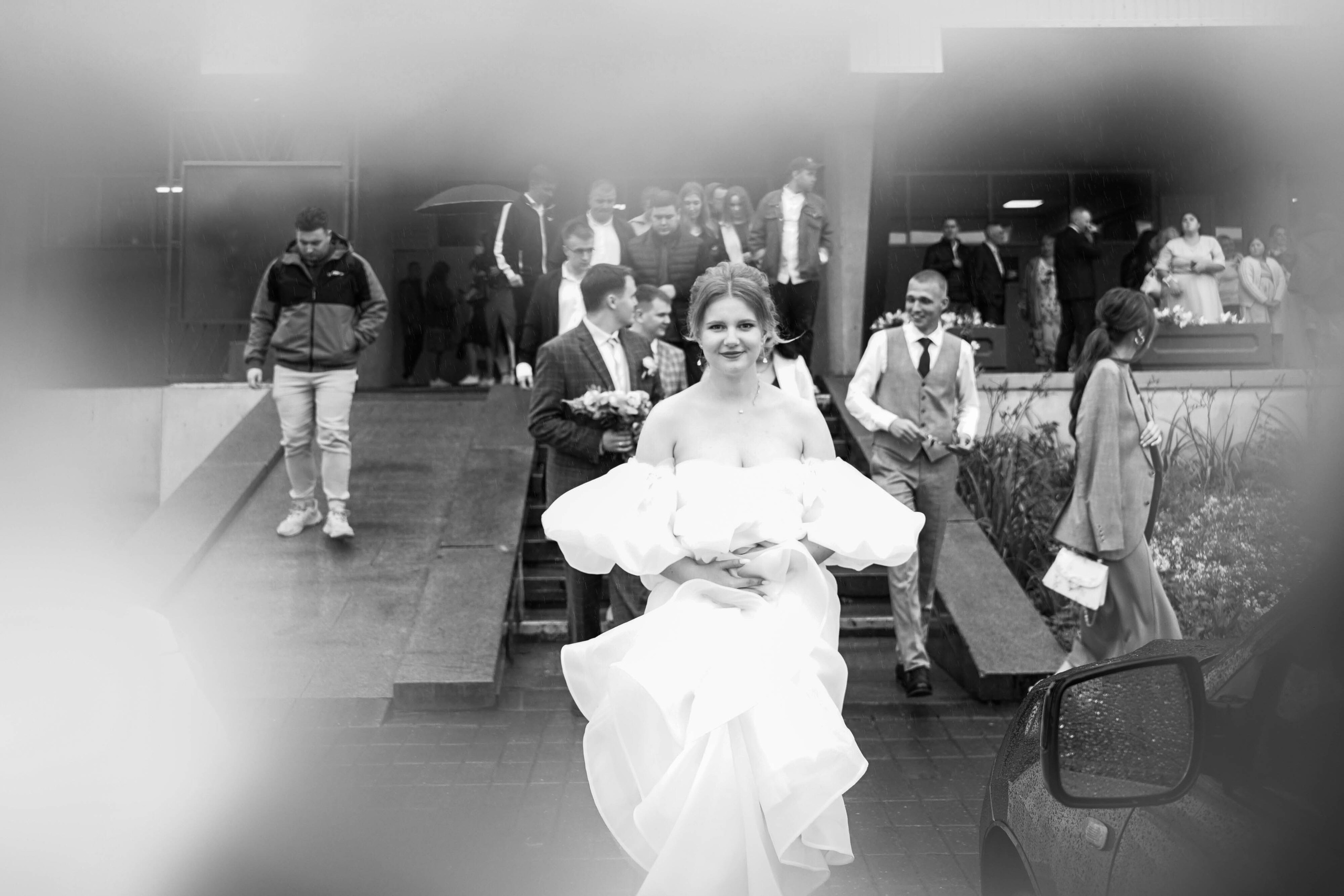 Свадьба в дождь