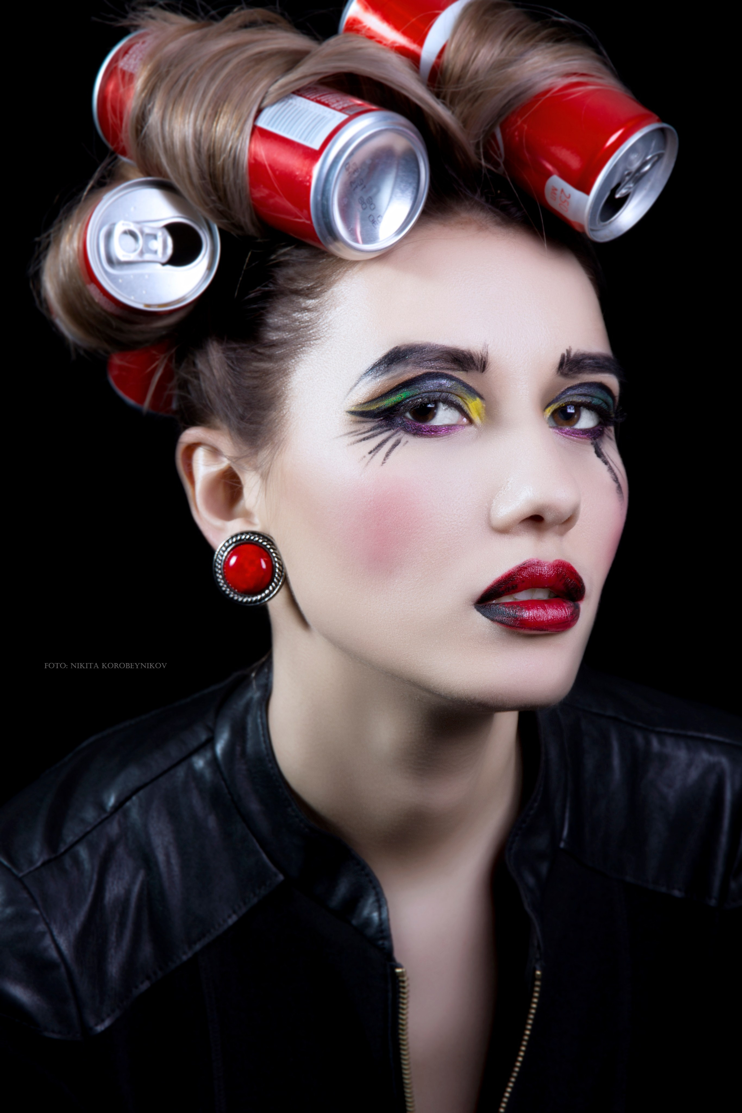 Ретушь. До/После. Портретный фотограф Коробейников Никита