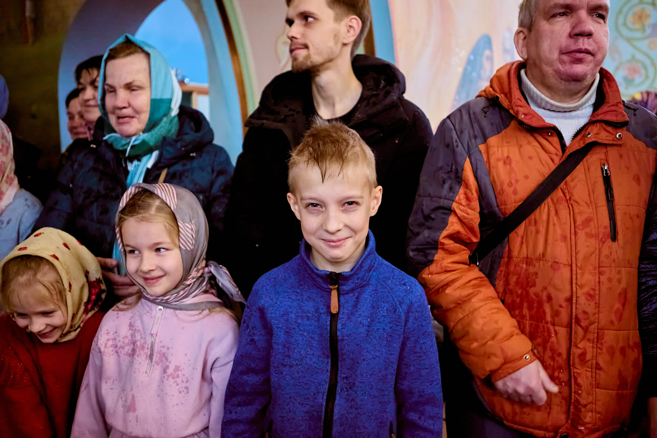 Фотографии во время богослужения