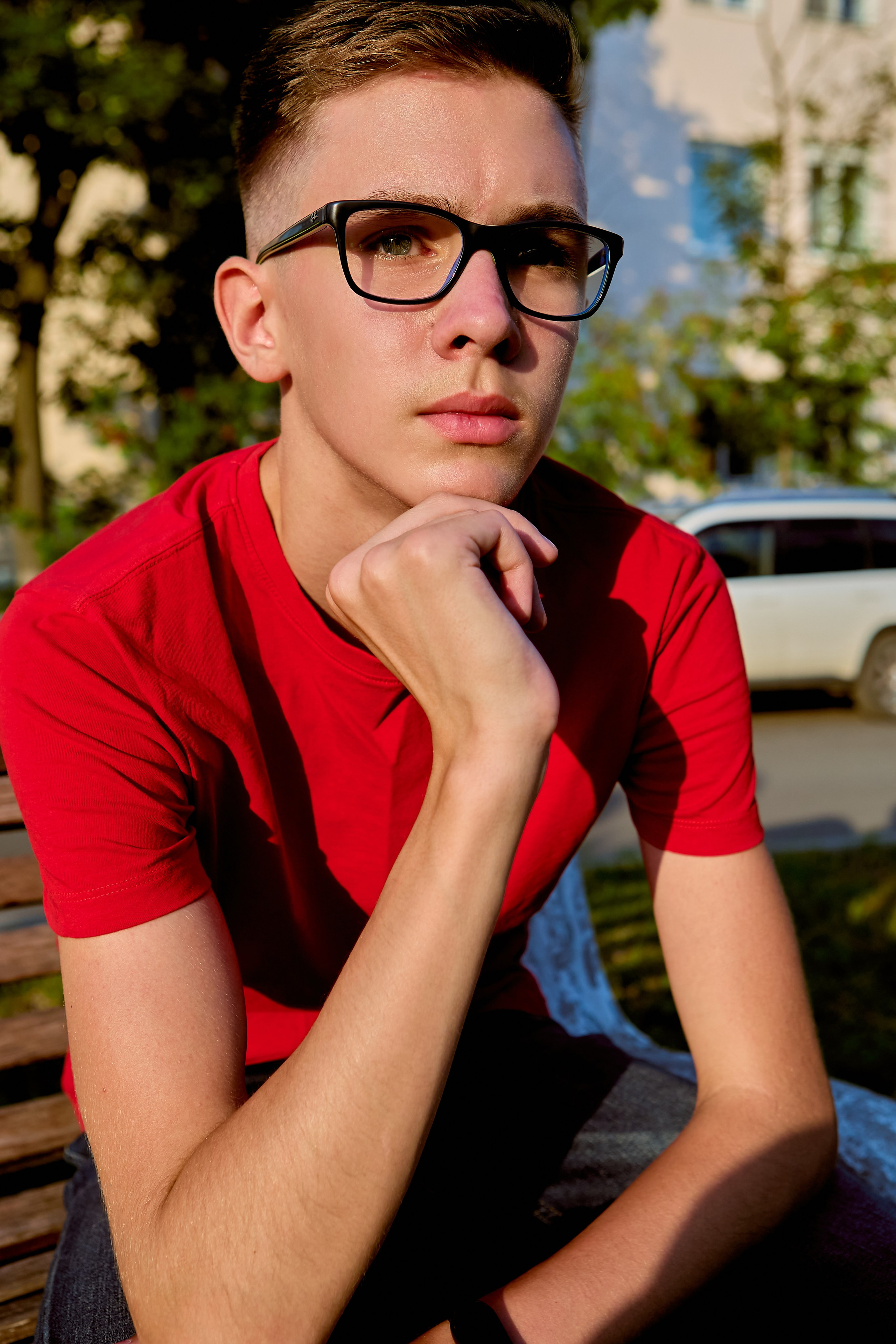 Мужской Портрет На лавочке Дзержинск