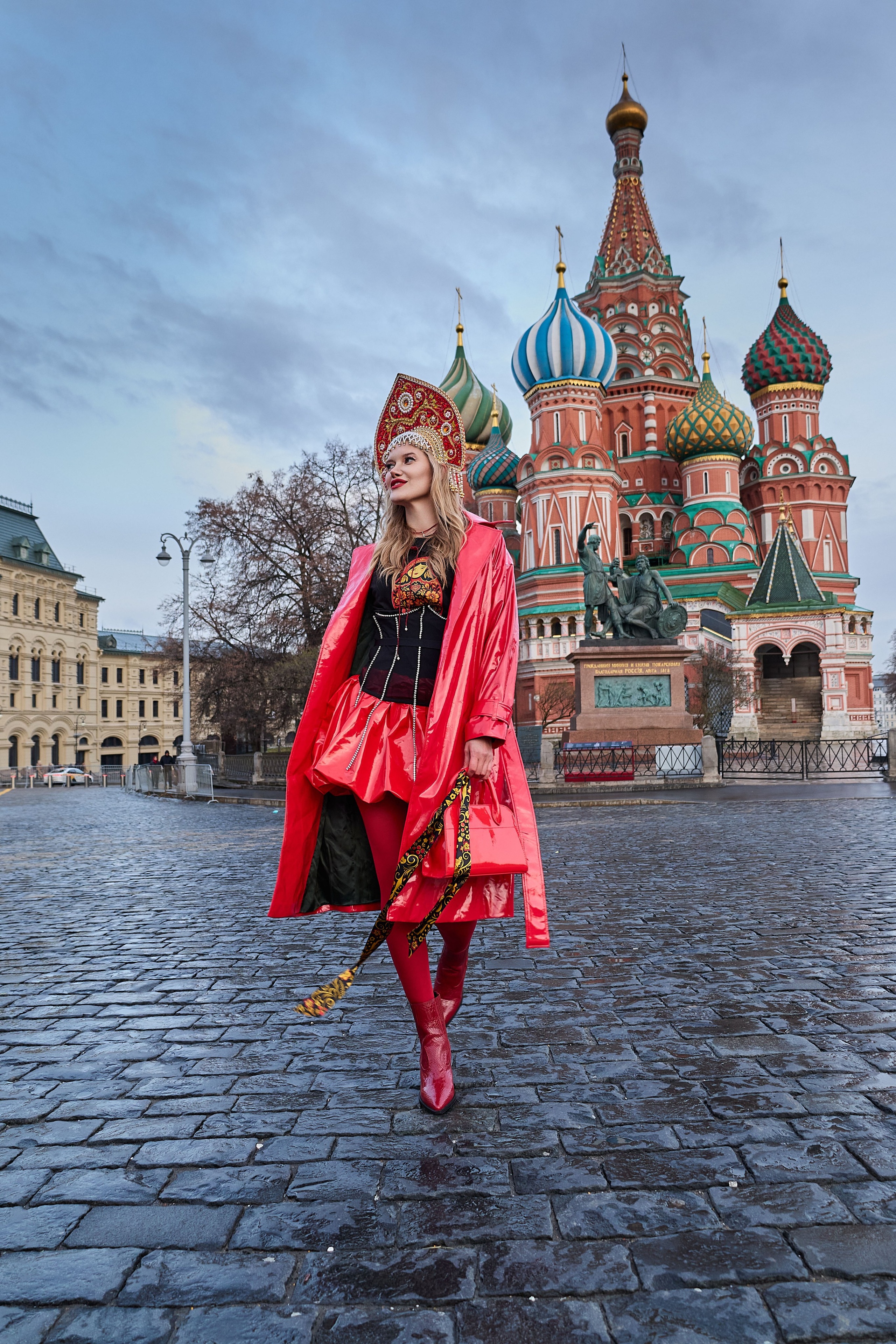 Концептуальная фотосессия «Русский авангард» в самом сердце столицы