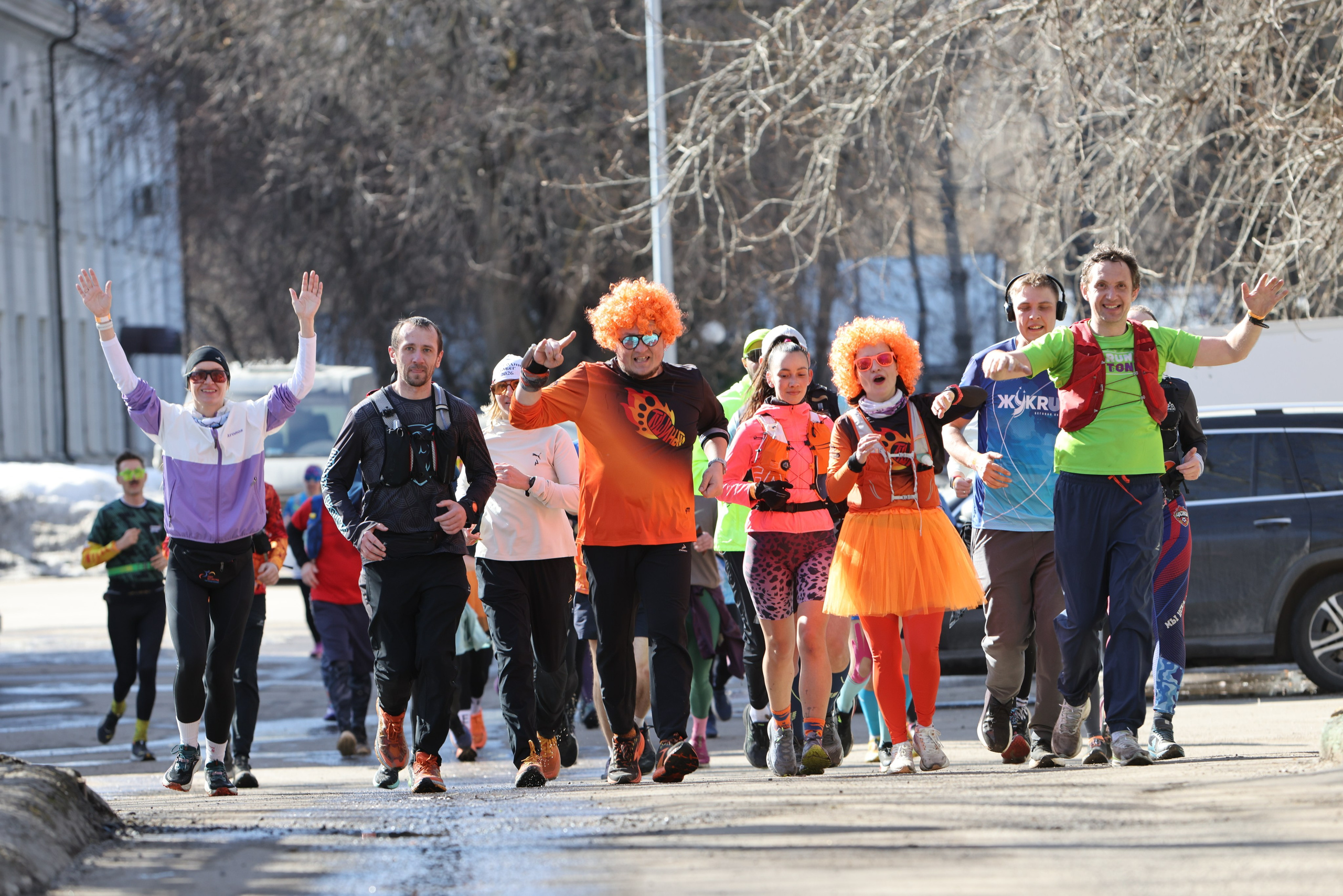 Марафон у дома, Тушиноги, 22.03.26. Фотограф Сергей Ловкий