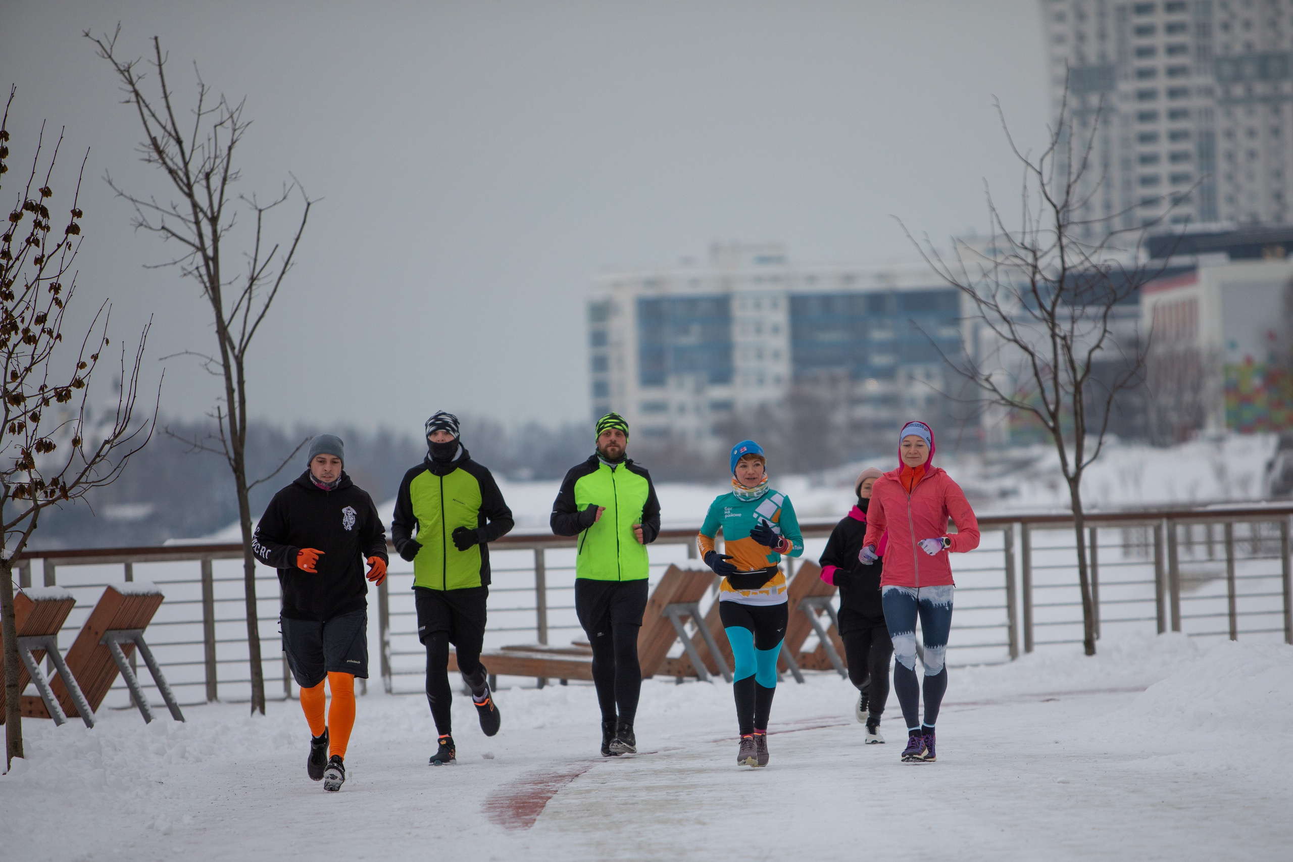 5 вёрст Живописная набережная, 45 забег, 27 января 2024 г. Фотограф Сергей Ловкий