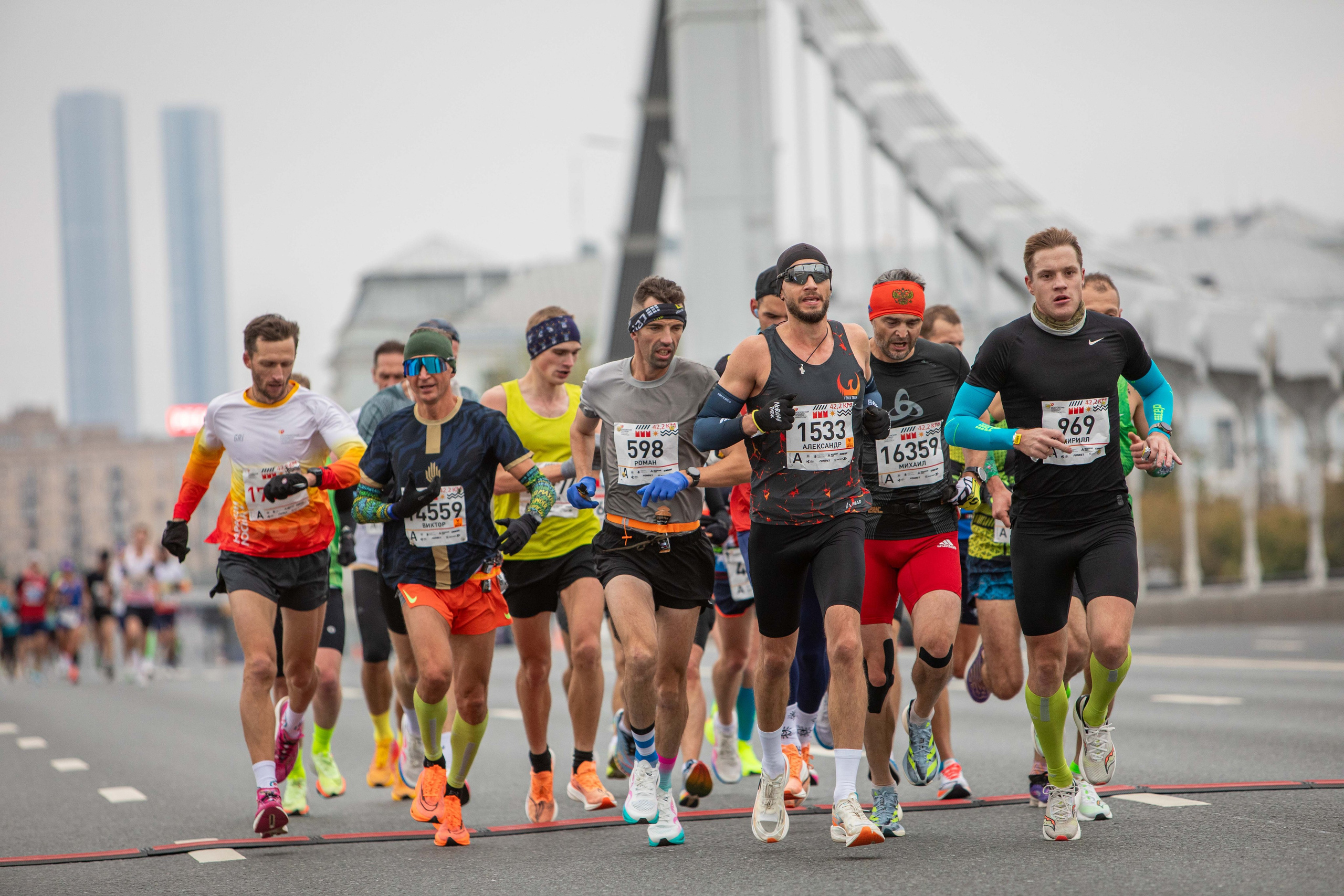 Московский марафон 2024, 13.10.24. Фотограф Сергей Ловкий