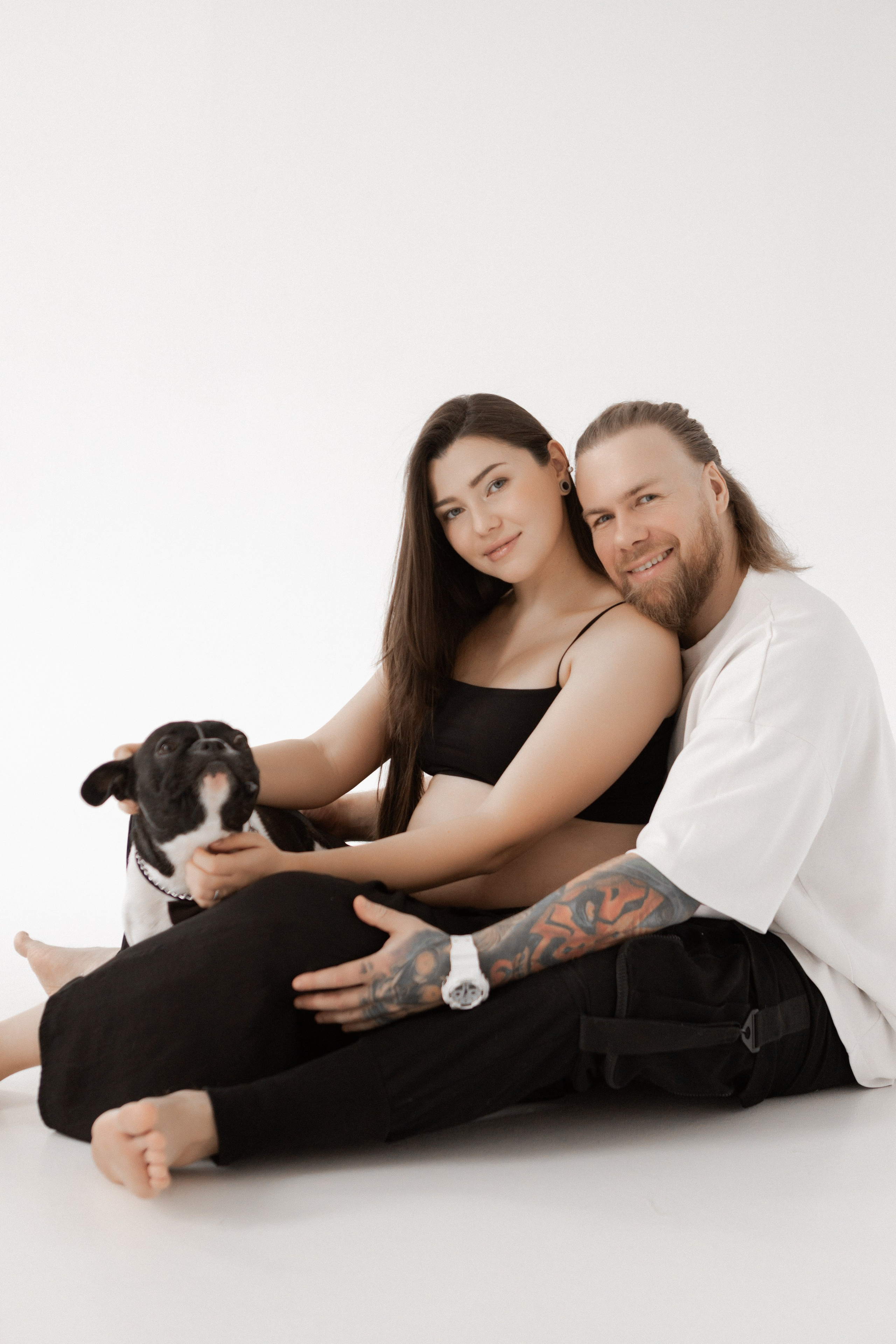 Таня, Паша и Луи. Свадебный фотограф в Воронеже Вероника Богай