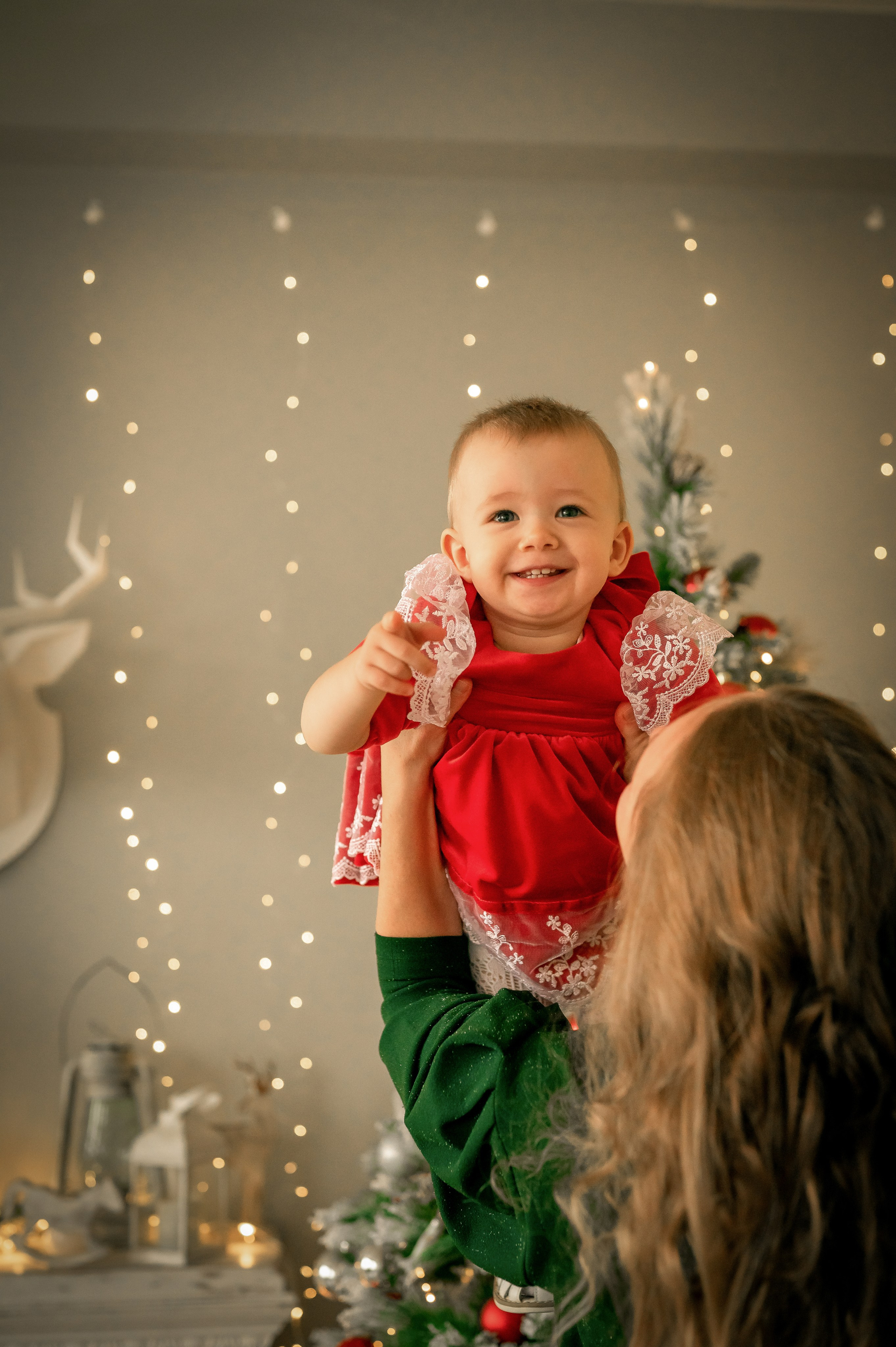 Новый год в студии. Фотограф новорождённых, семейный, школьный в городе Калуге Евгения